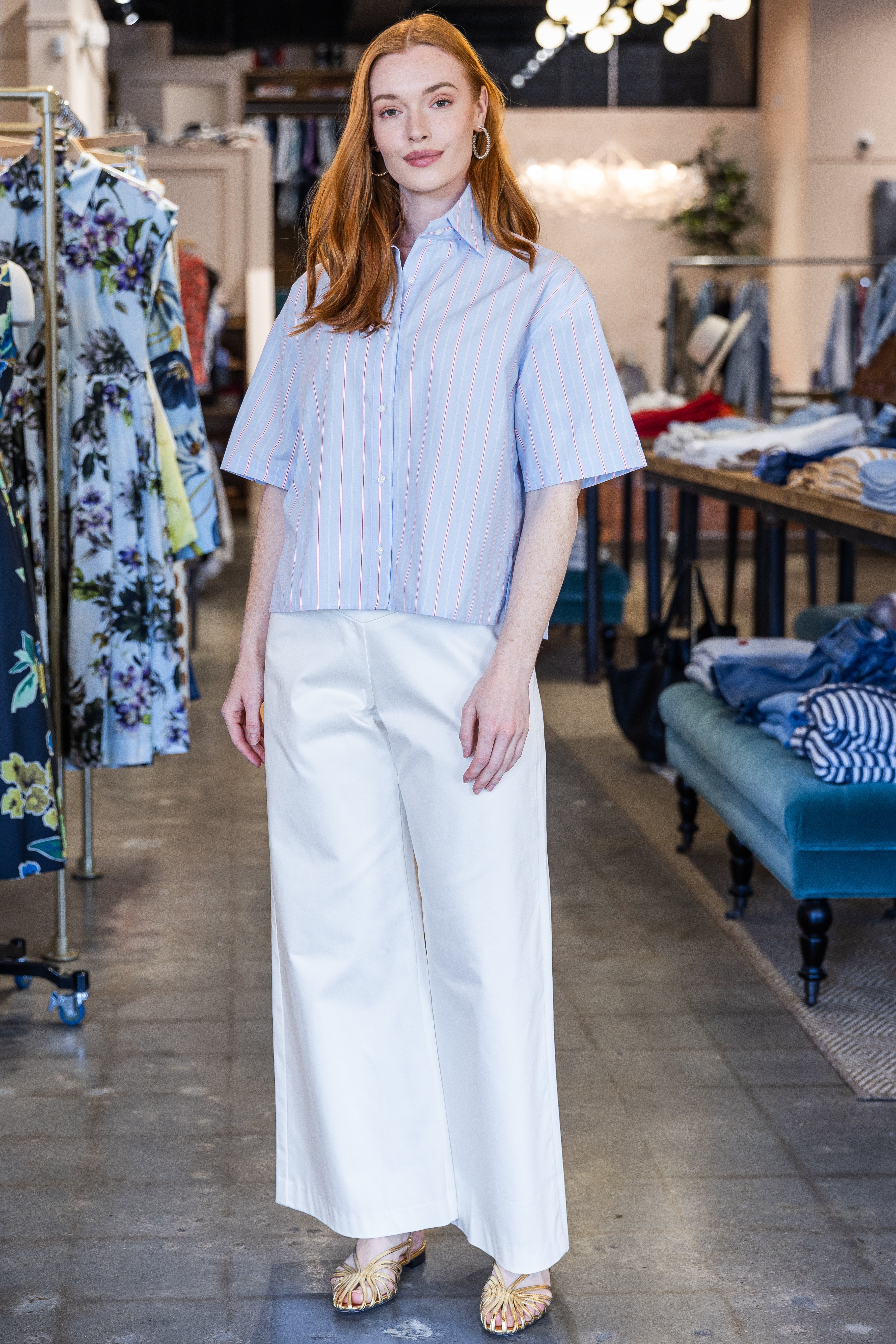 Brenna Pant - White
