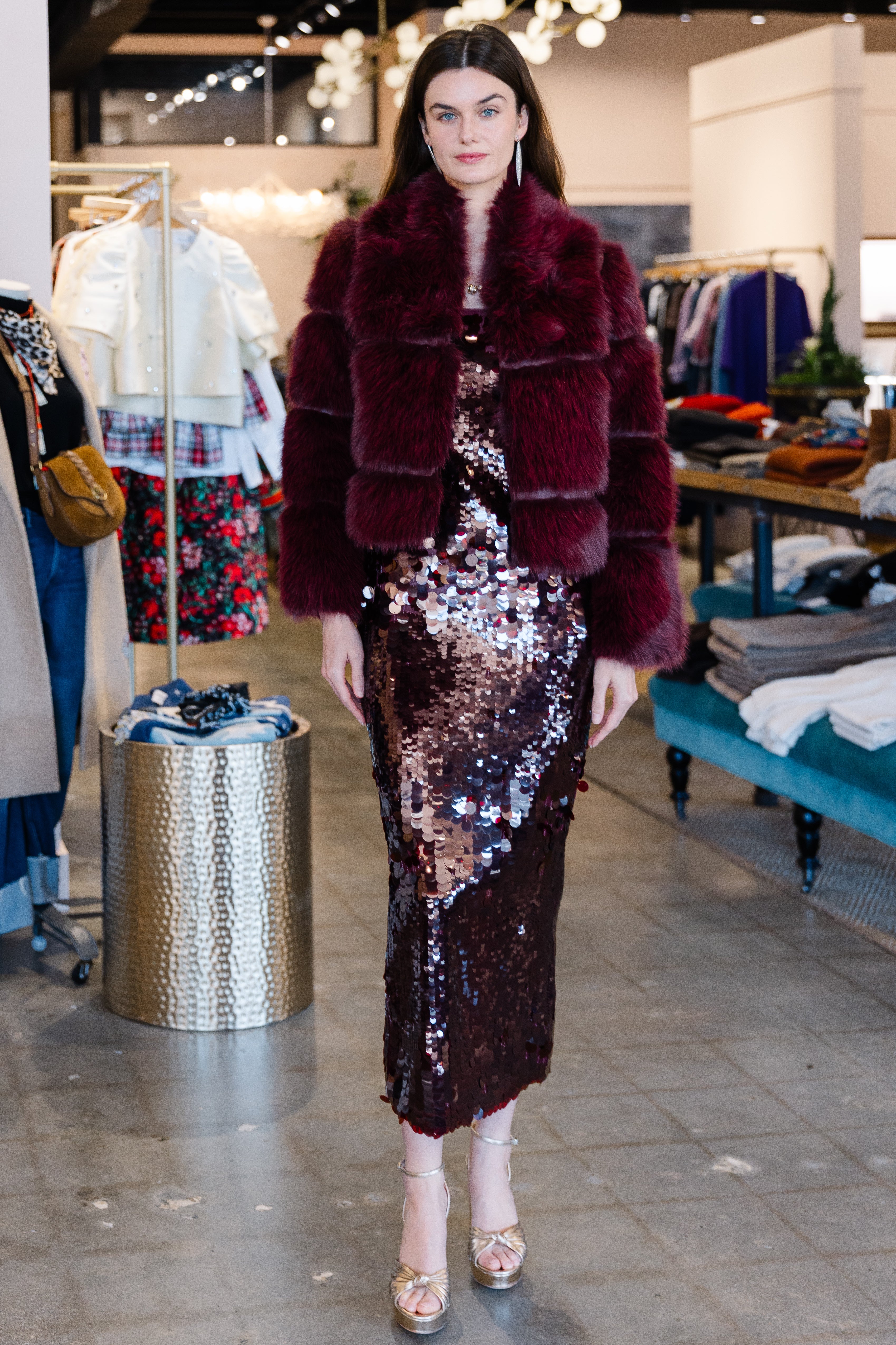 Sai Sable Coat - Merlot