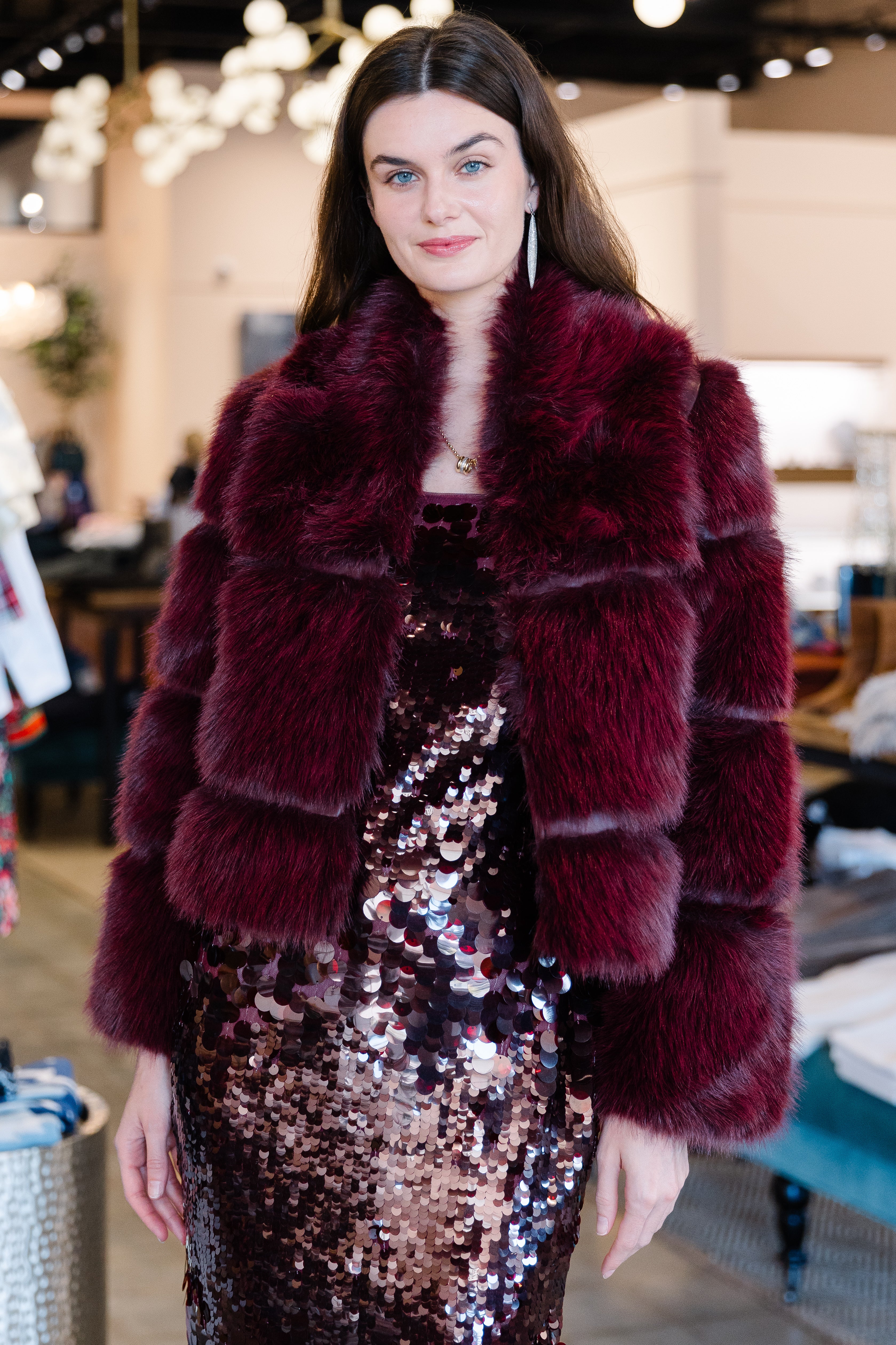 Sai Sable Coat - Merlot