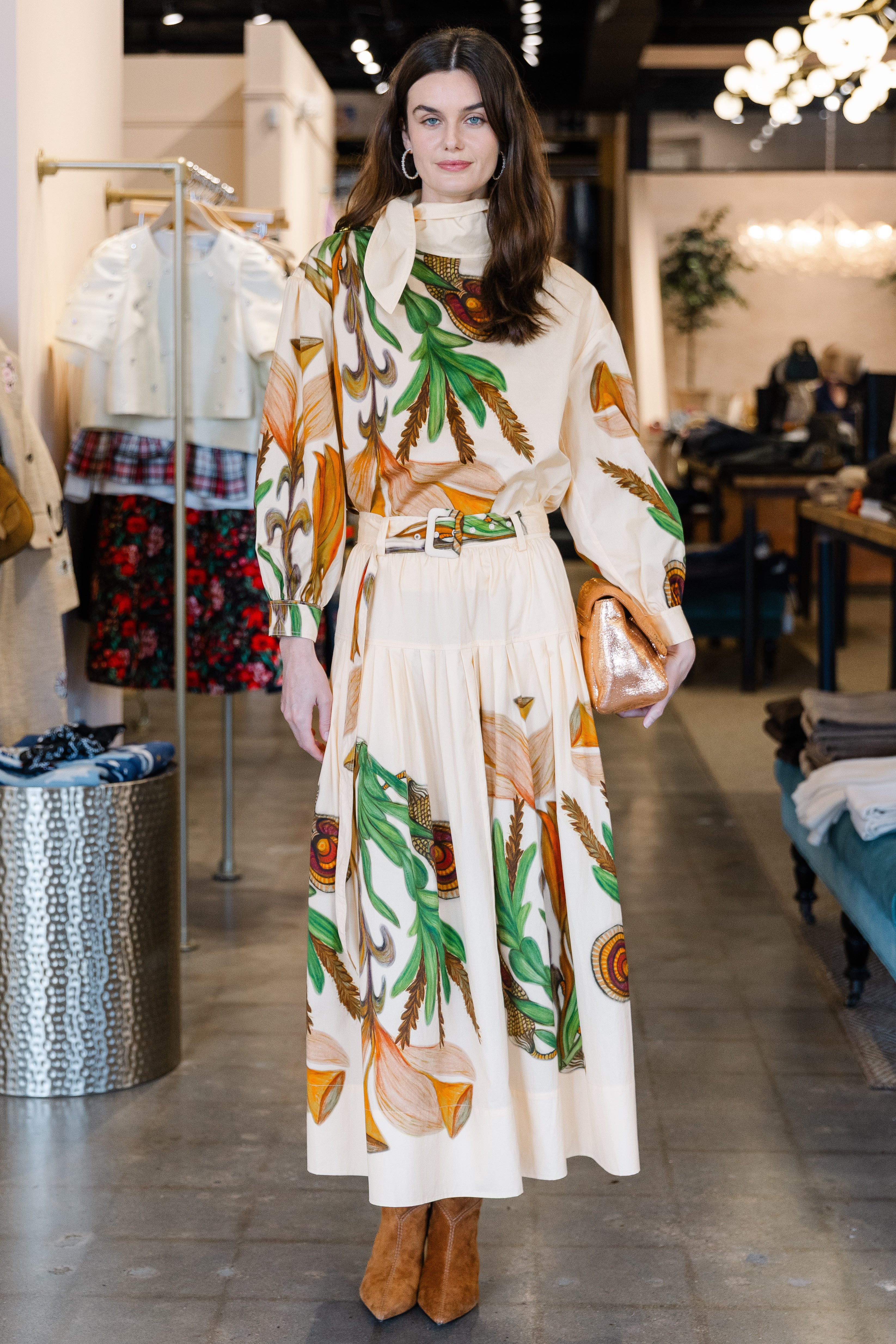 Filagree Midi Skirt - Inner Nature