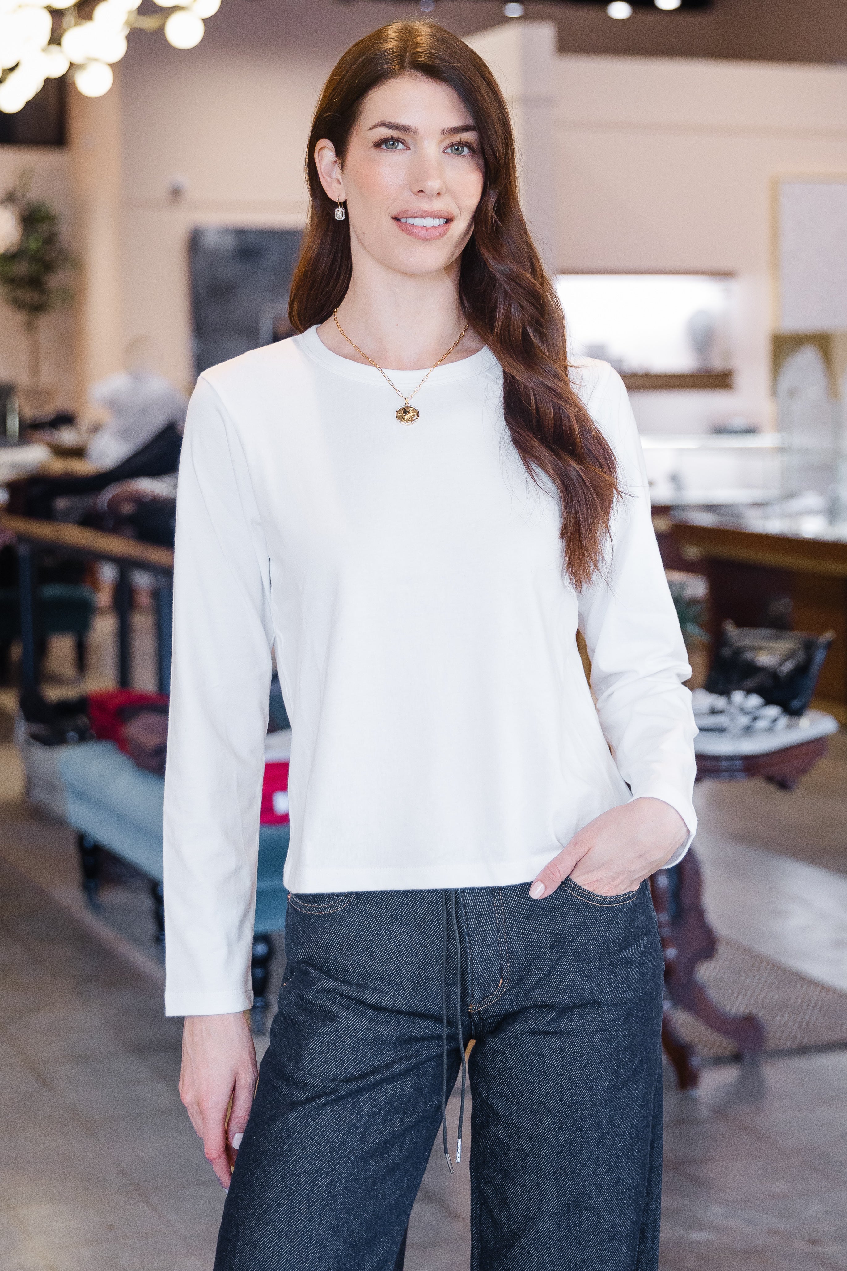 Margo Long Sleeve - White