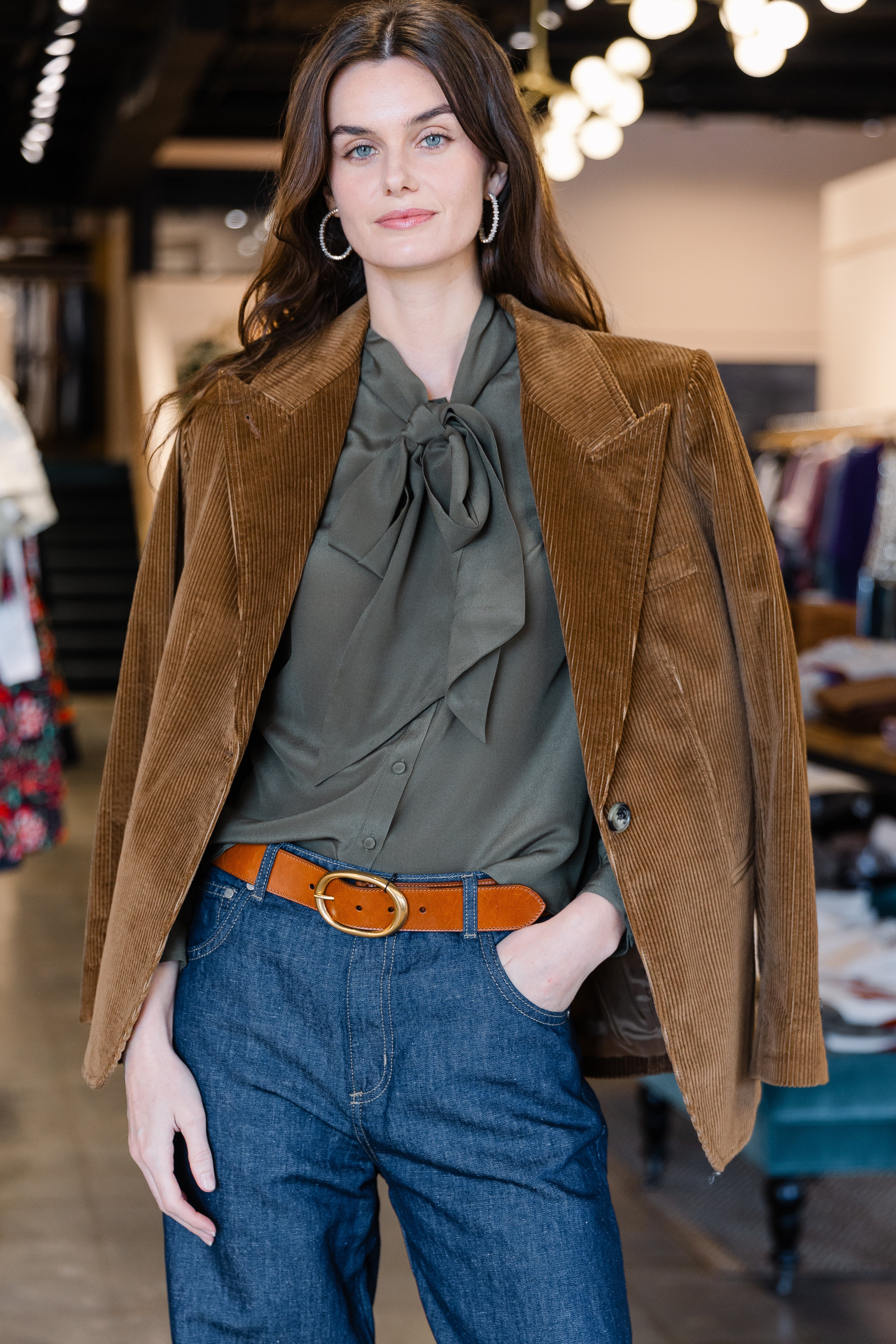 90's Blazer - Toffee Corduroy