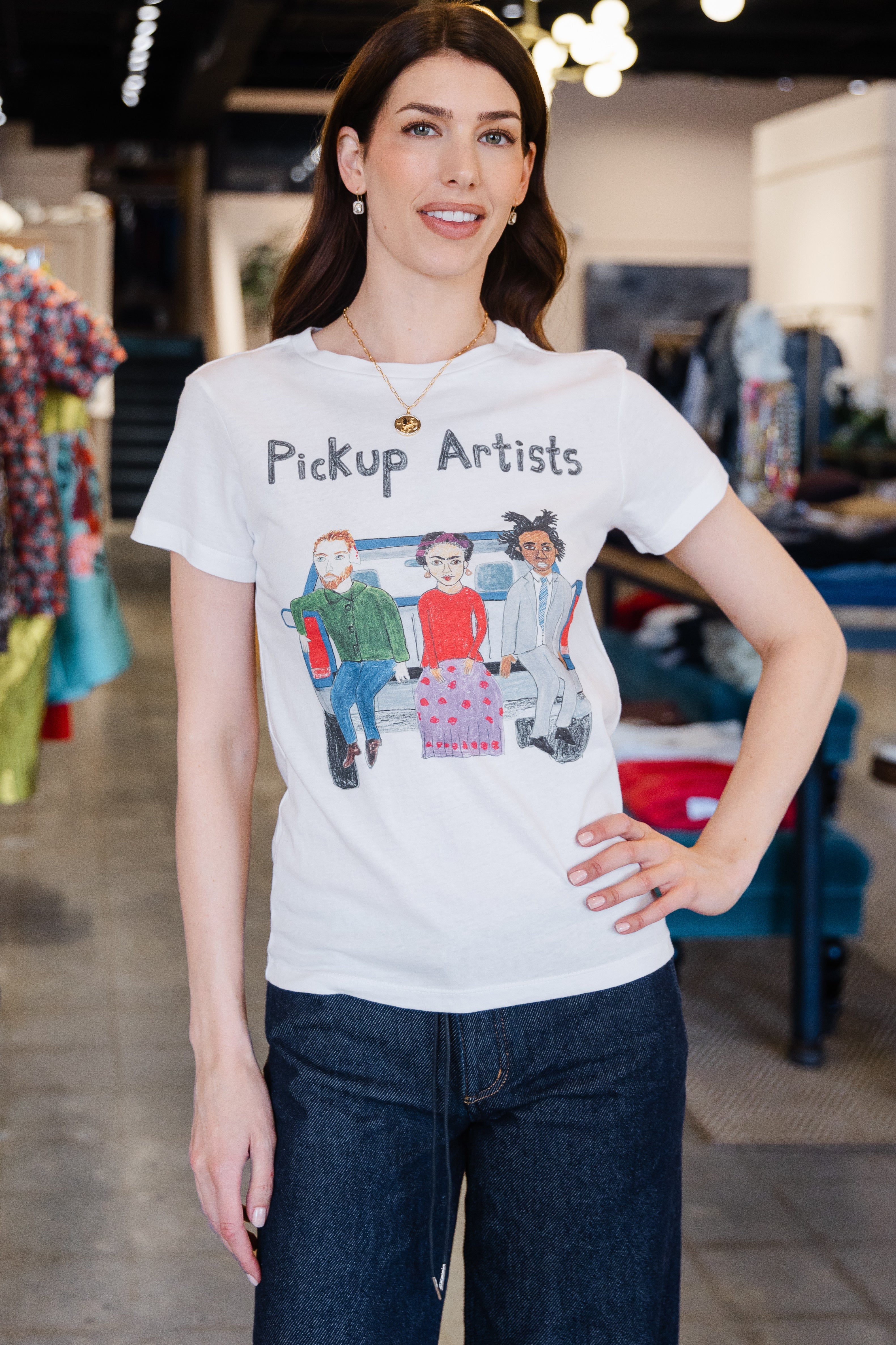 Pickup Artists Women's Tee - White