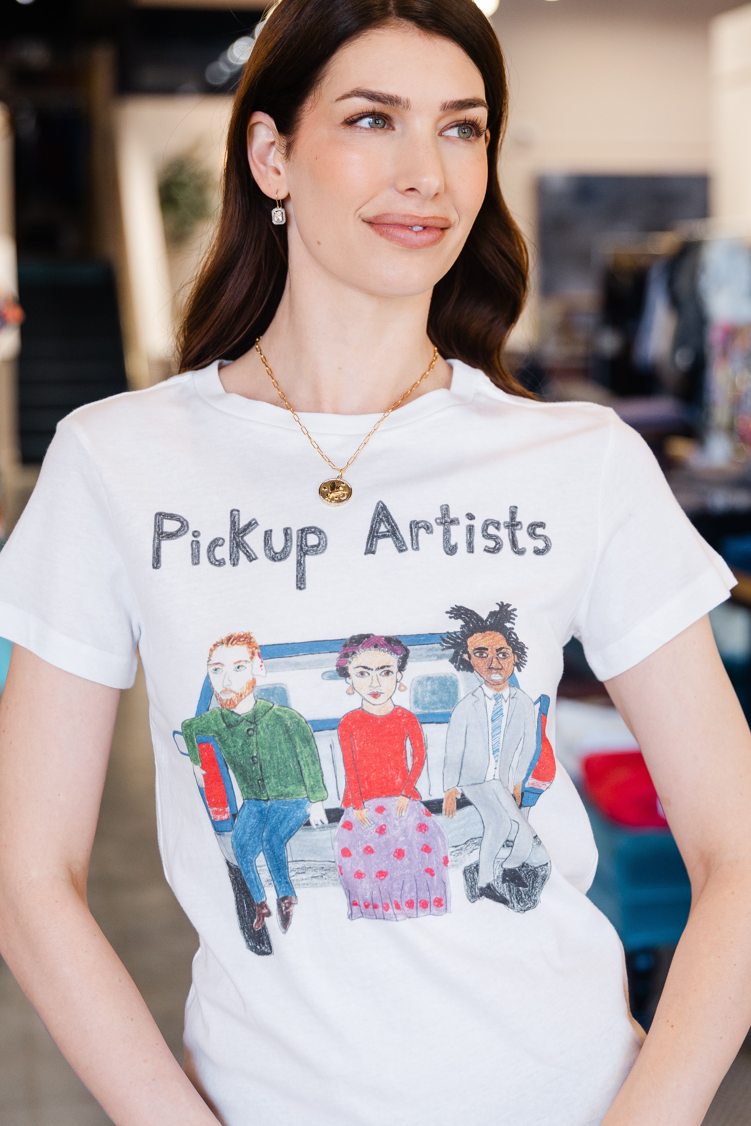 Pickup Artists Women's Tee - White