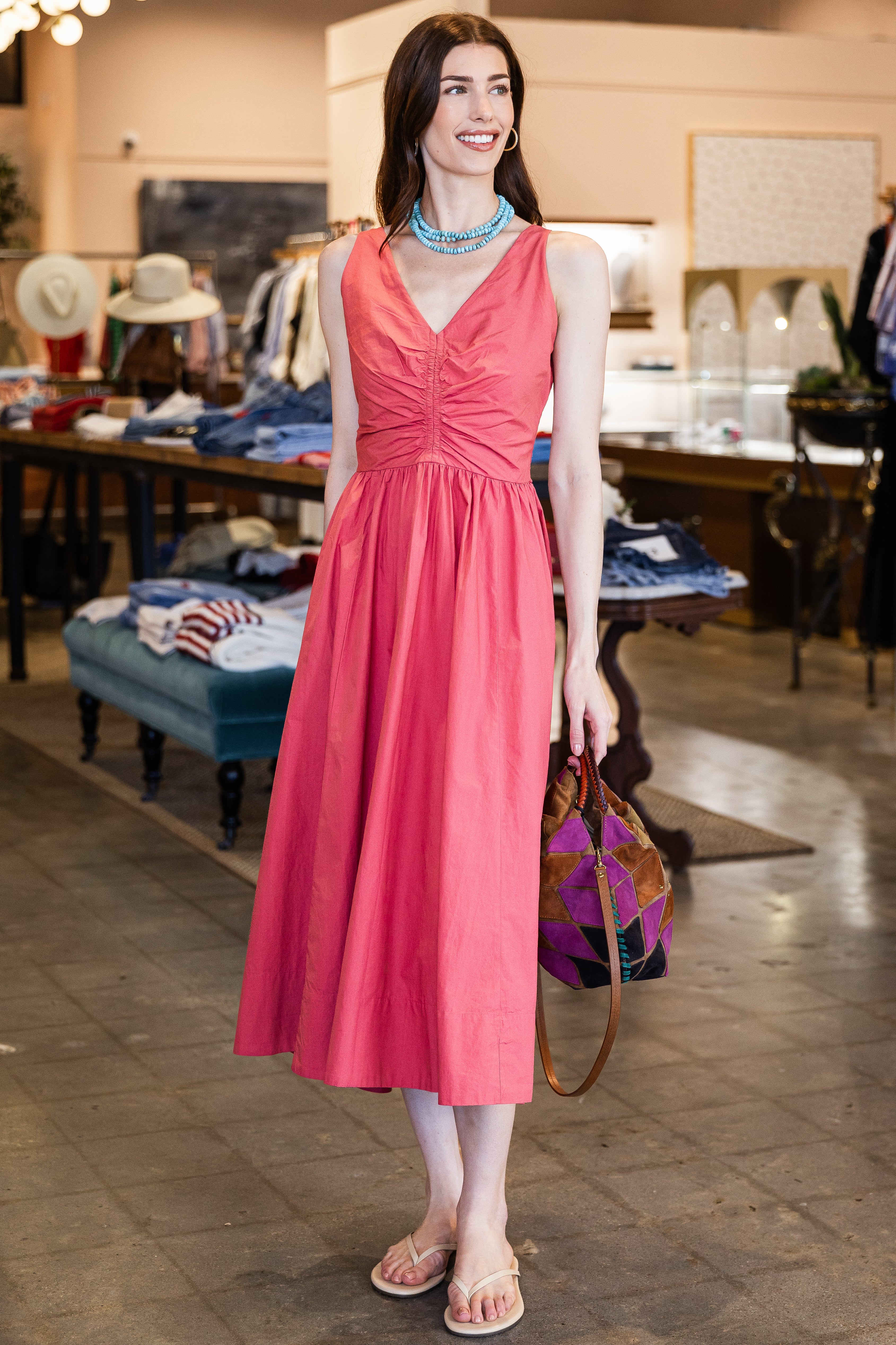 Patrice Dress - Pink Petal