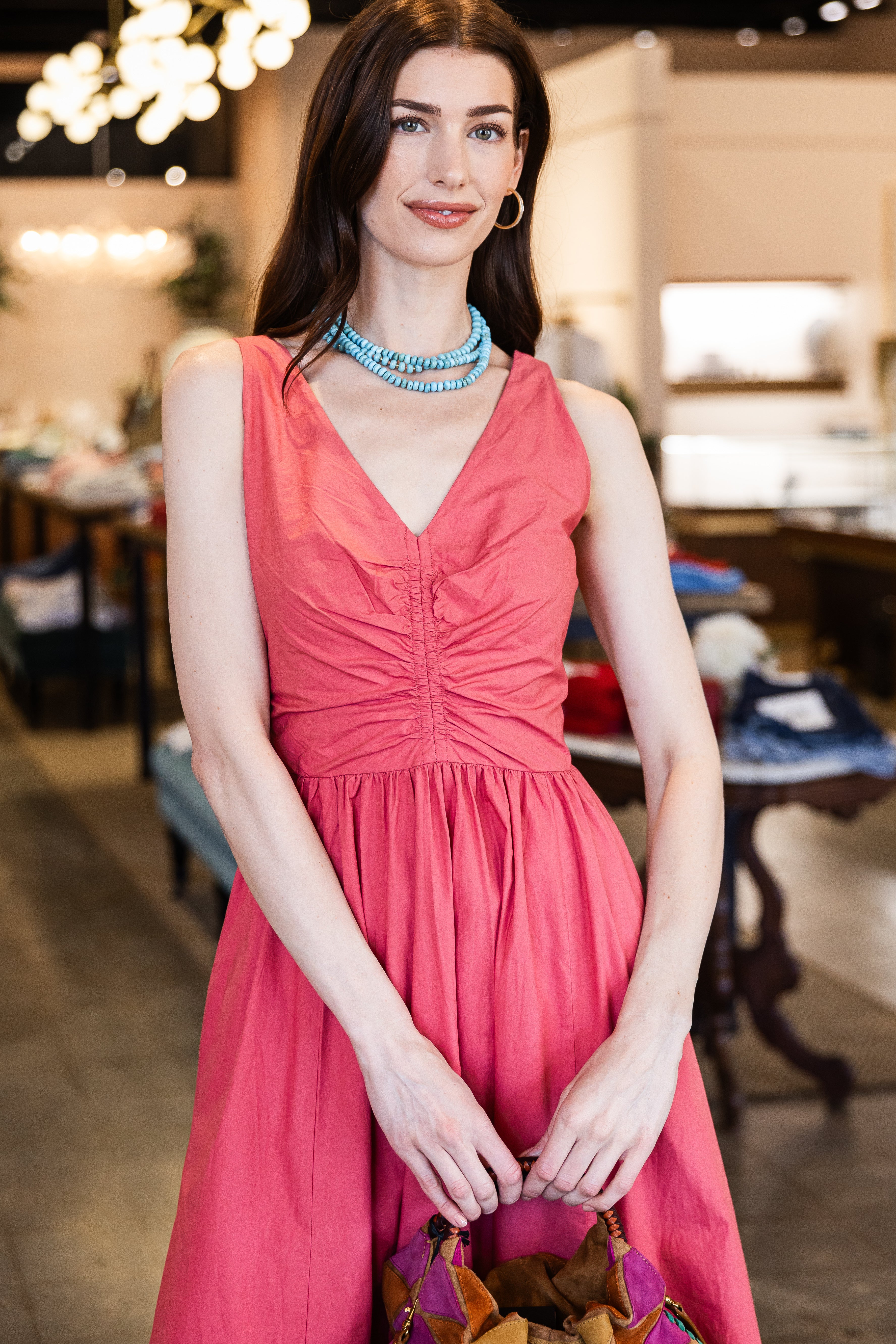 Patrice Dress - Pink Petal