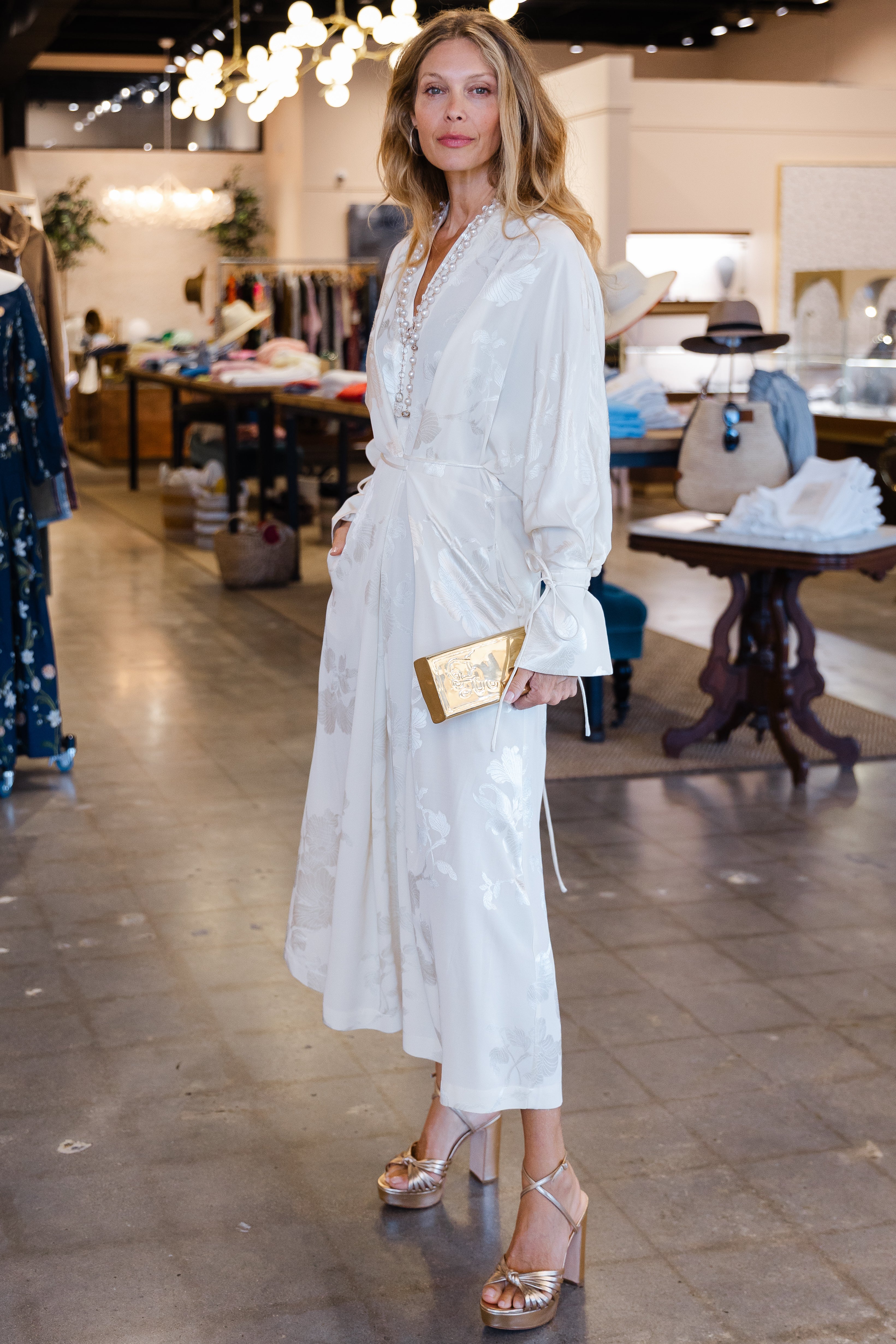 Gobi Kimono - Ivory
