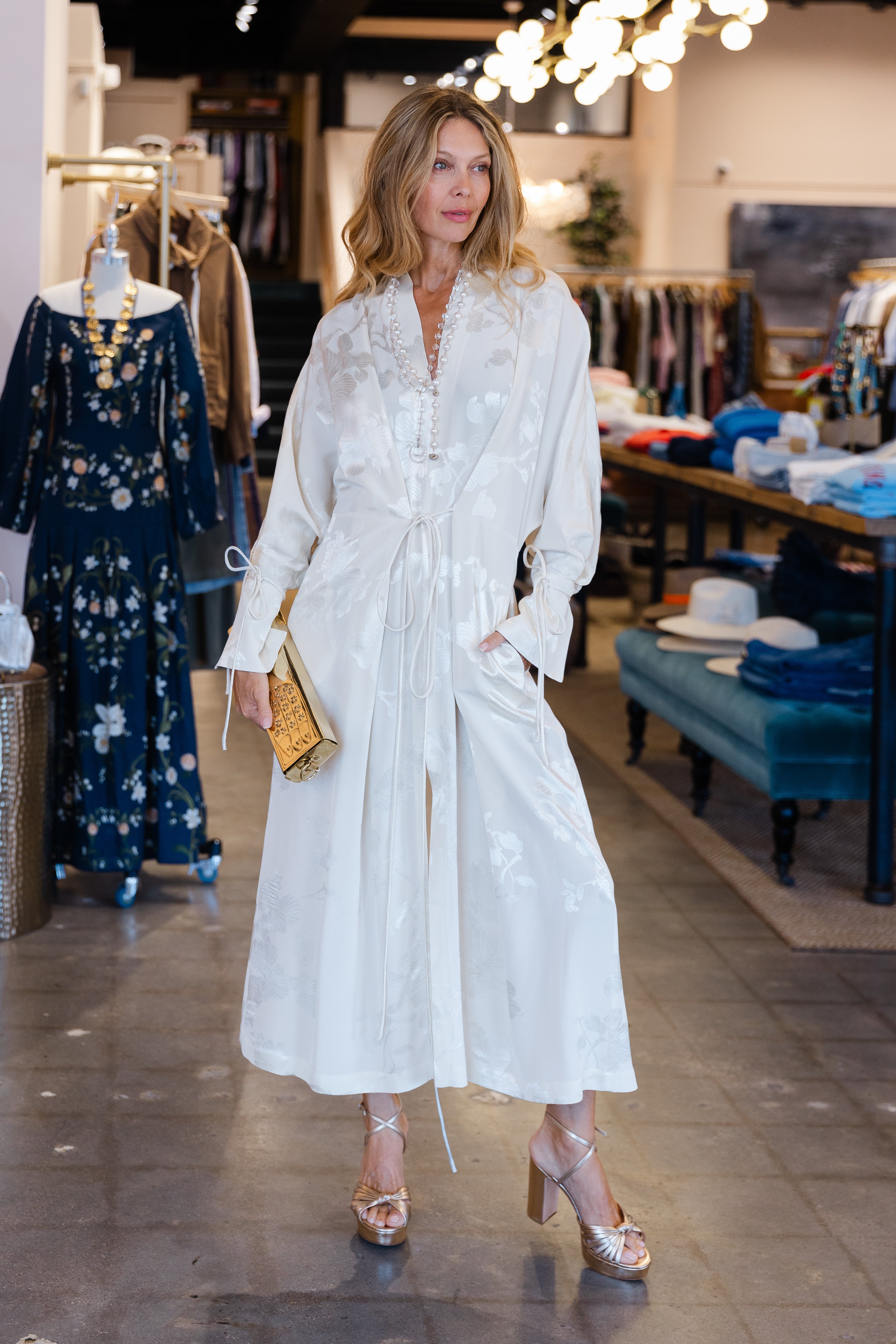Gobi Kimono - Ivory