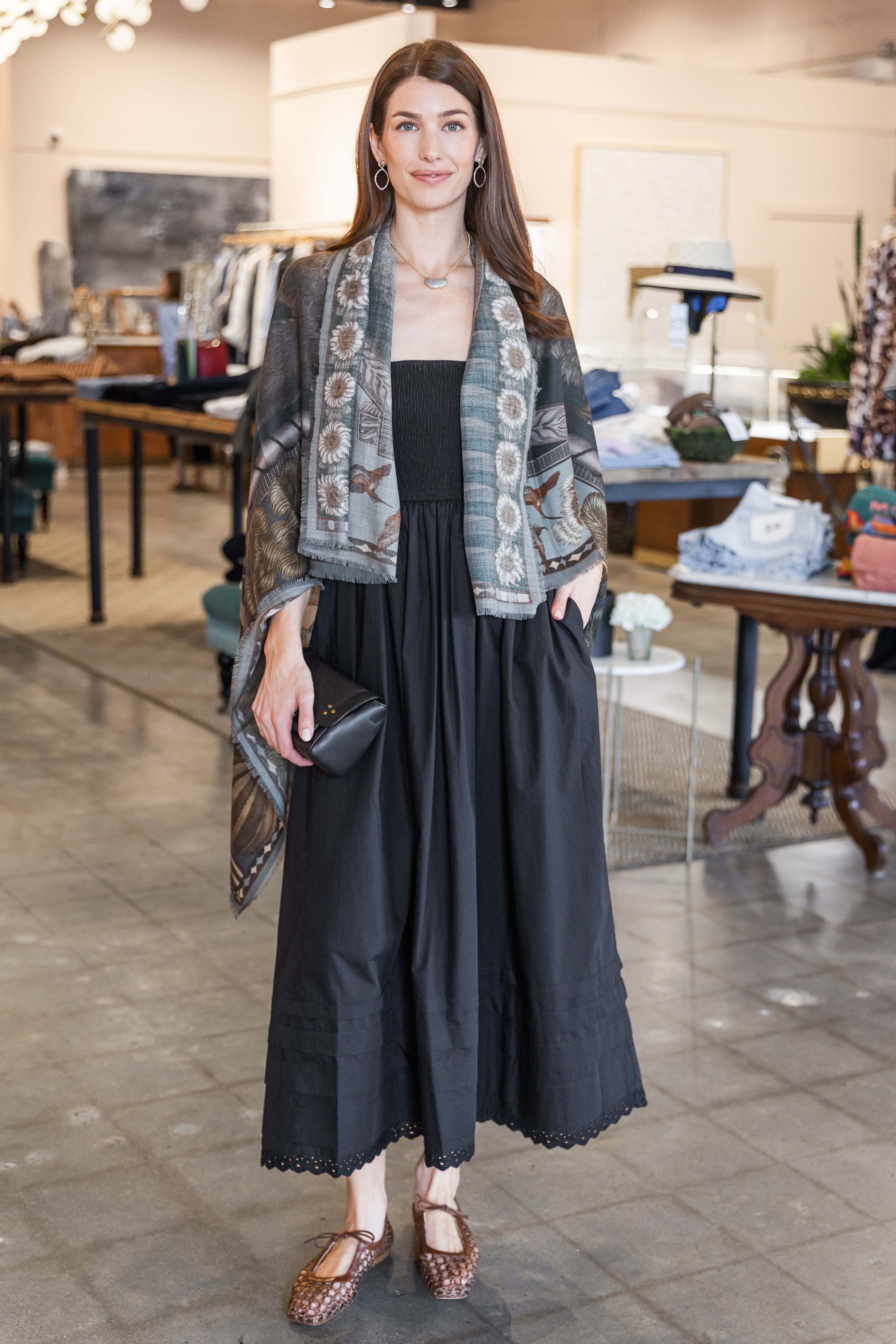 Iben Midi Dress - Black