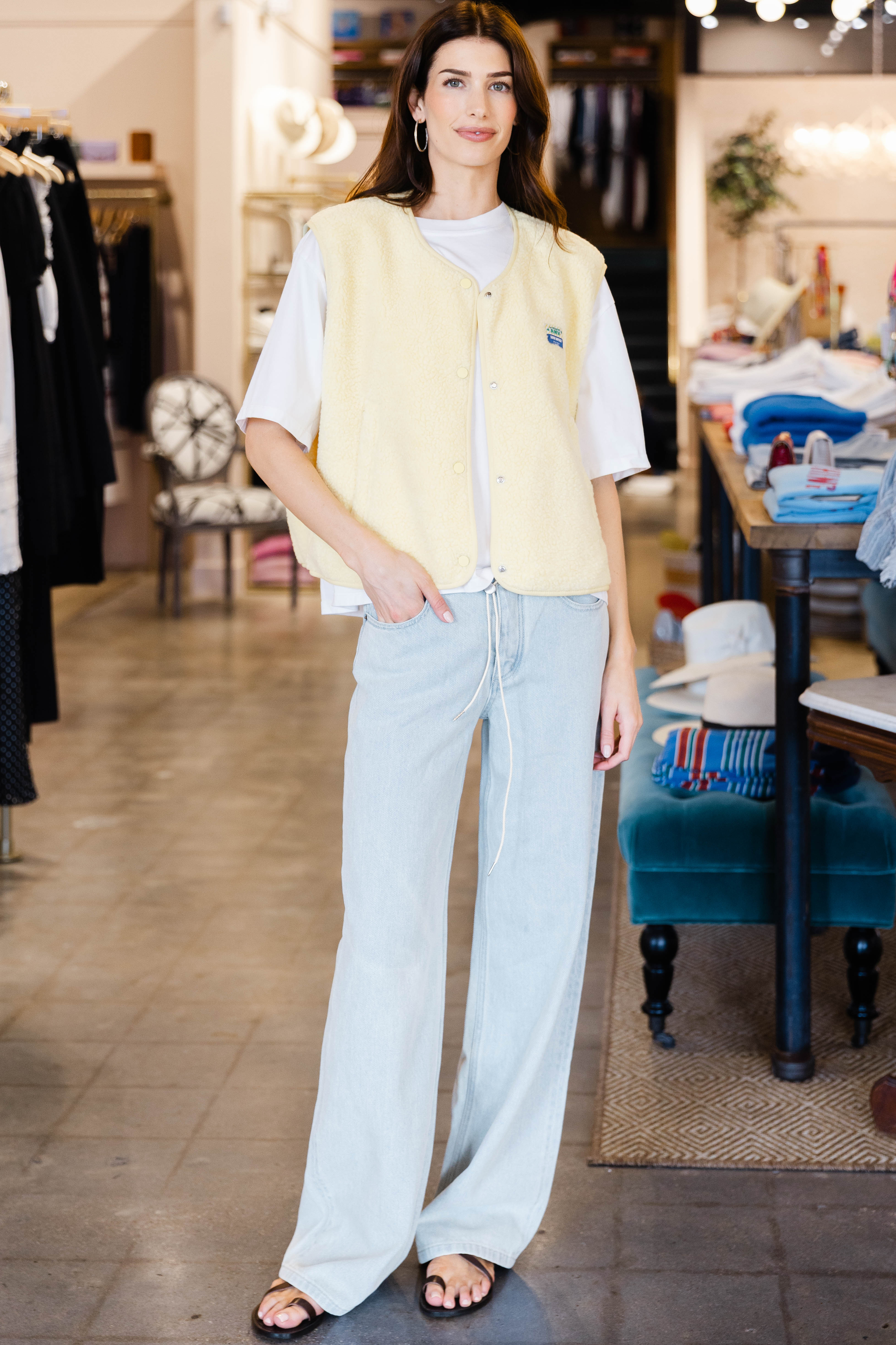 Hoktown 16 Vest - Beurre Chine