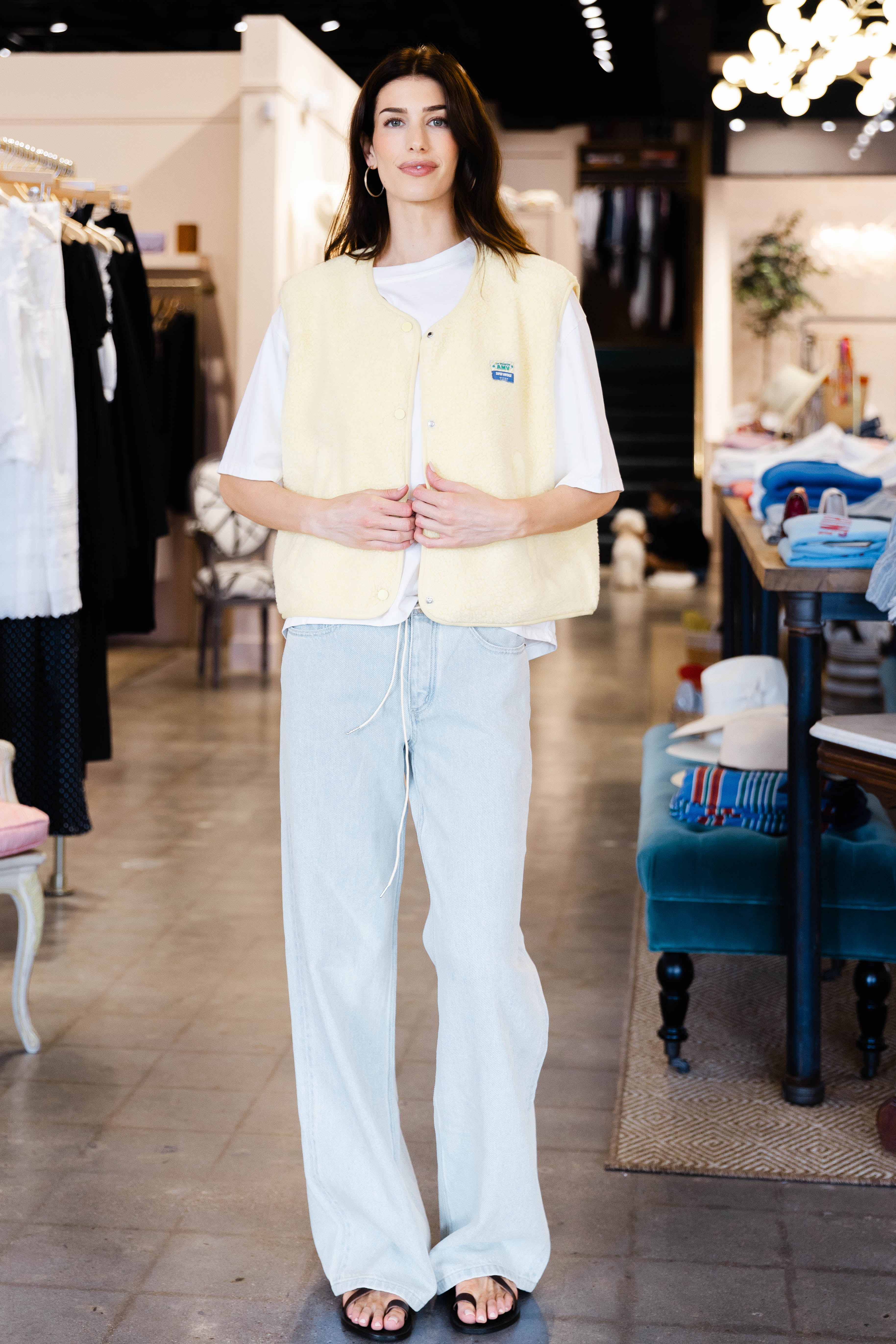 Hoktown 16 Vest - Beurre Chine