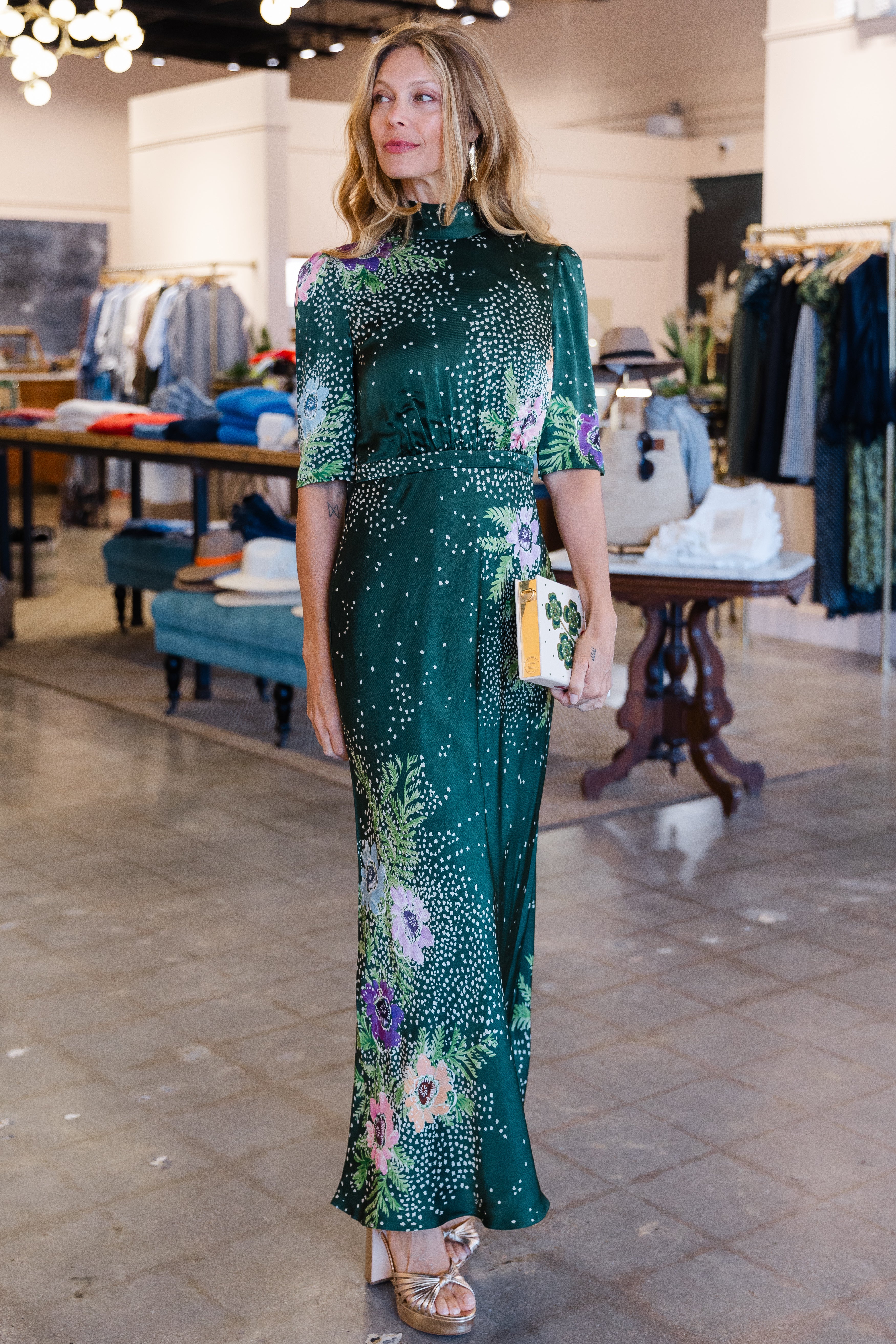 Adele-B Dress- Silva Scatter