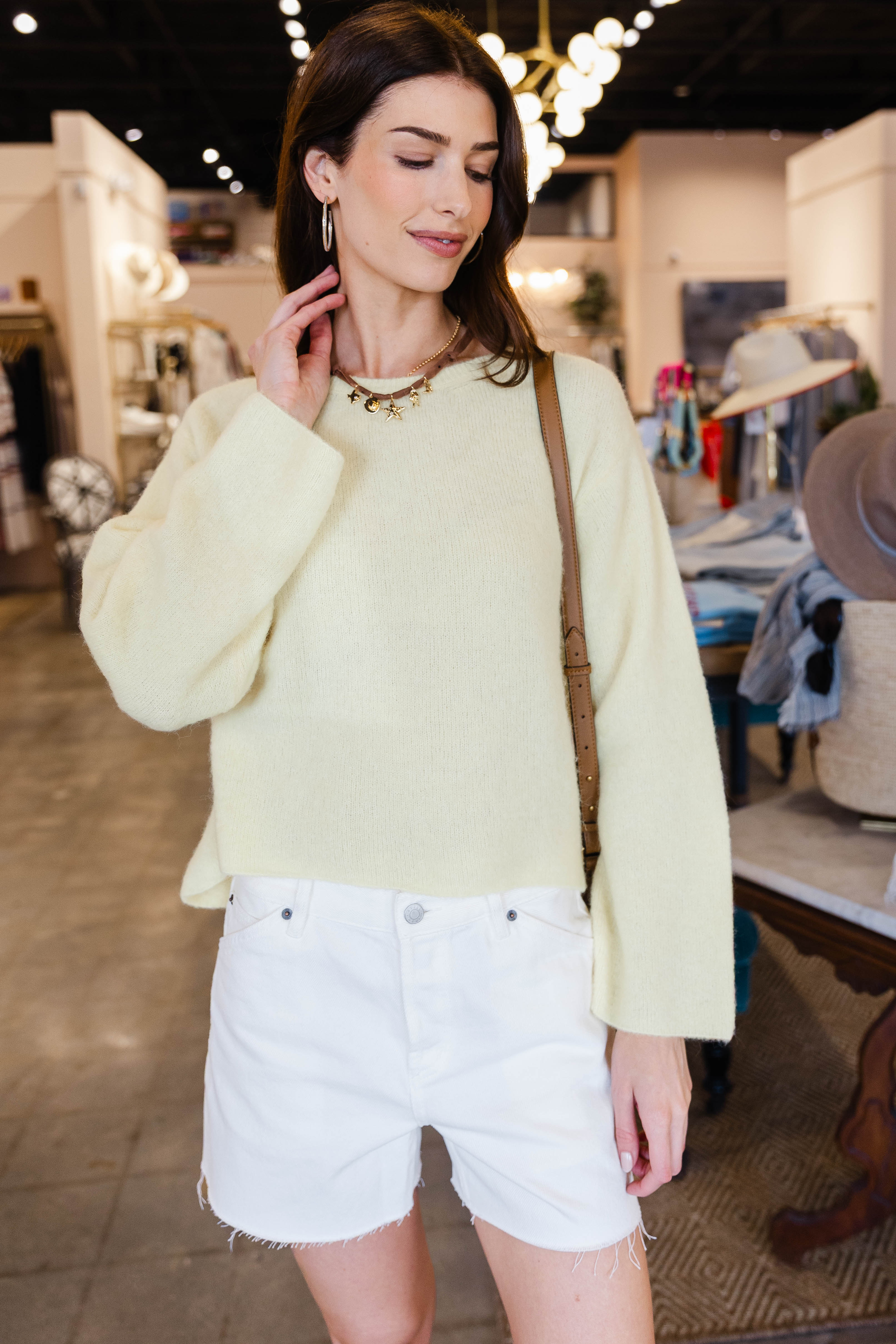 Vitow 18PH Sweater - Citronnier Chine