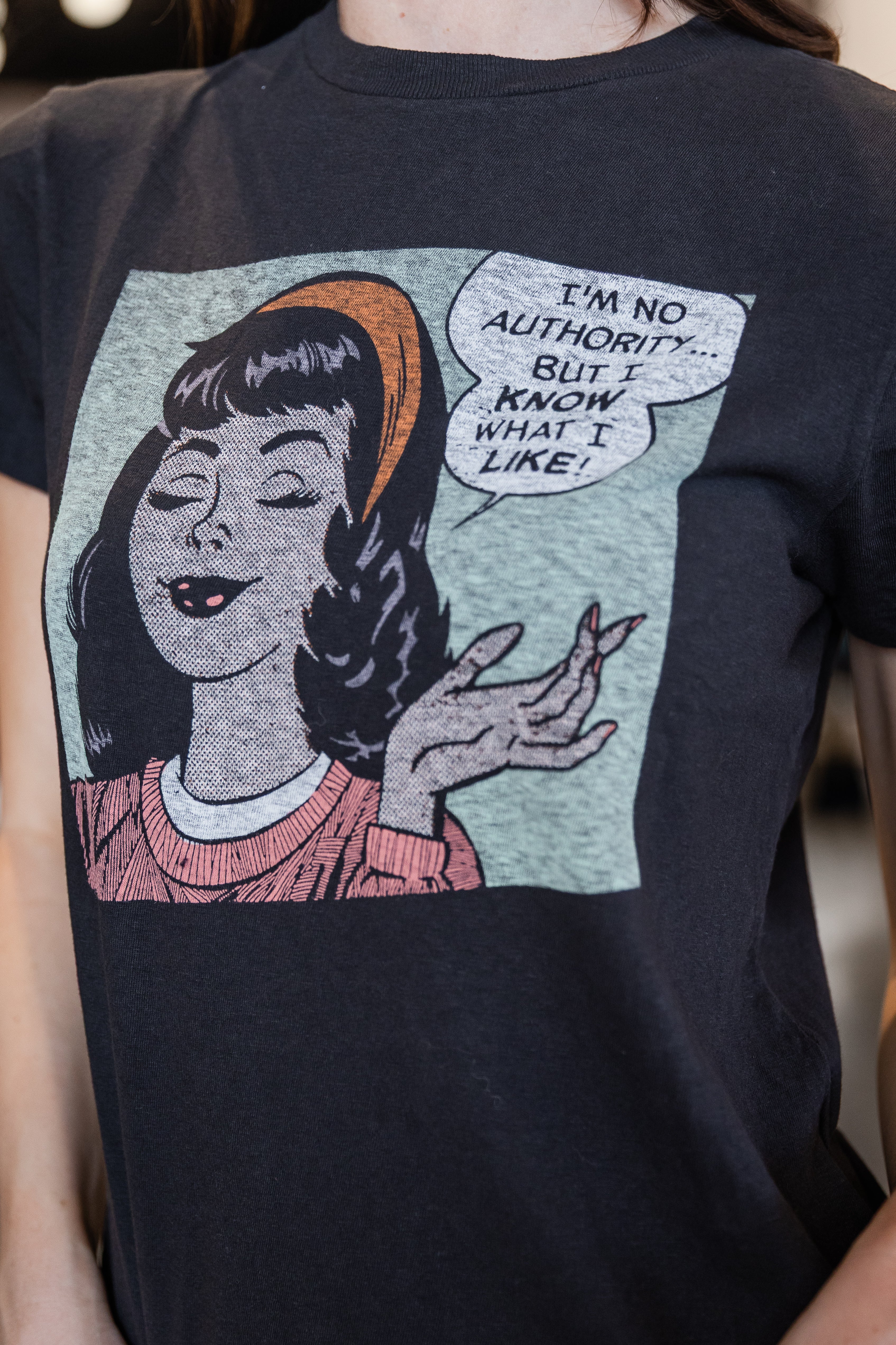 Classic Tee I Like - Washed Black