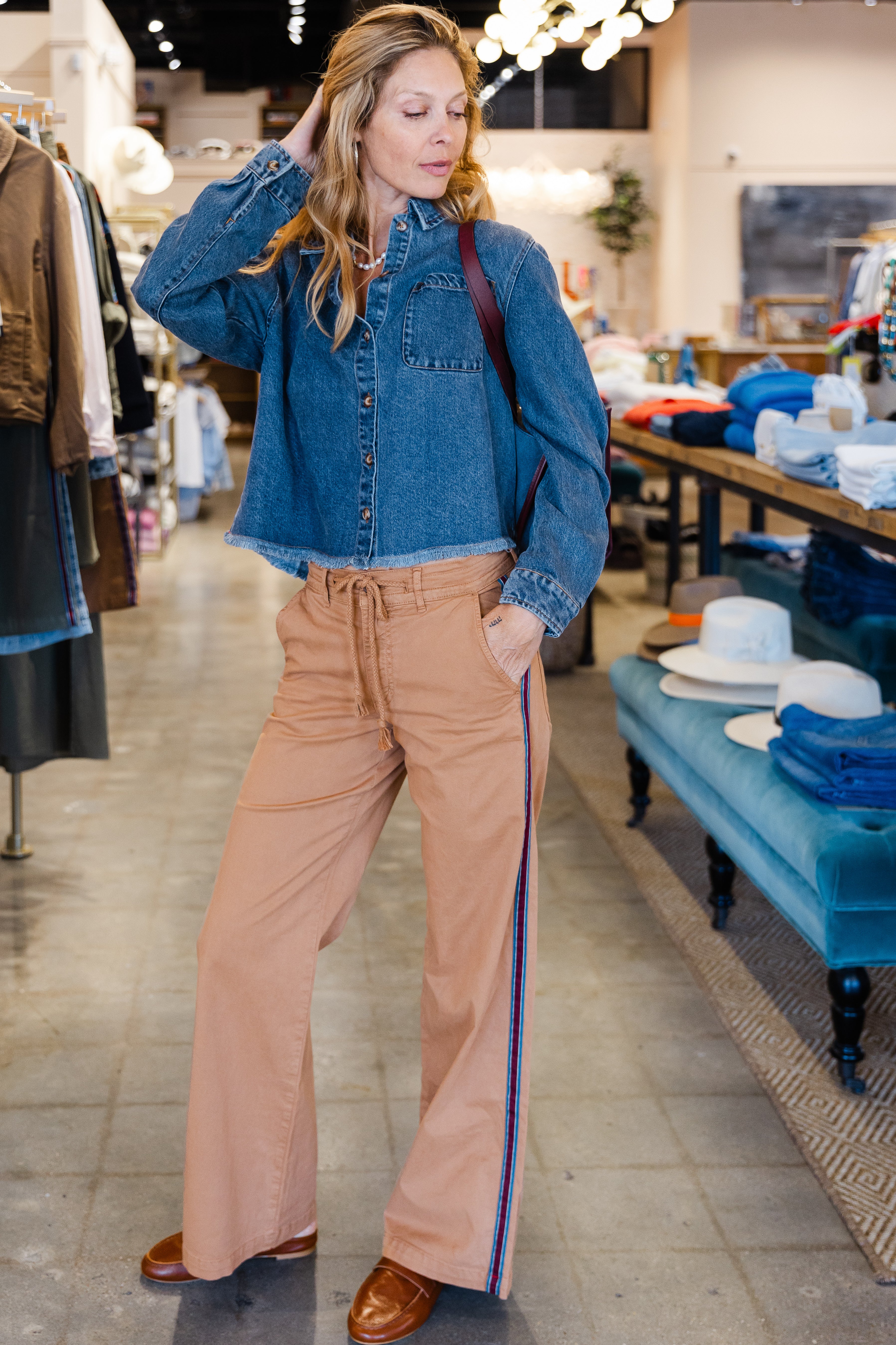 Bradshaw Pant - Dark Honey