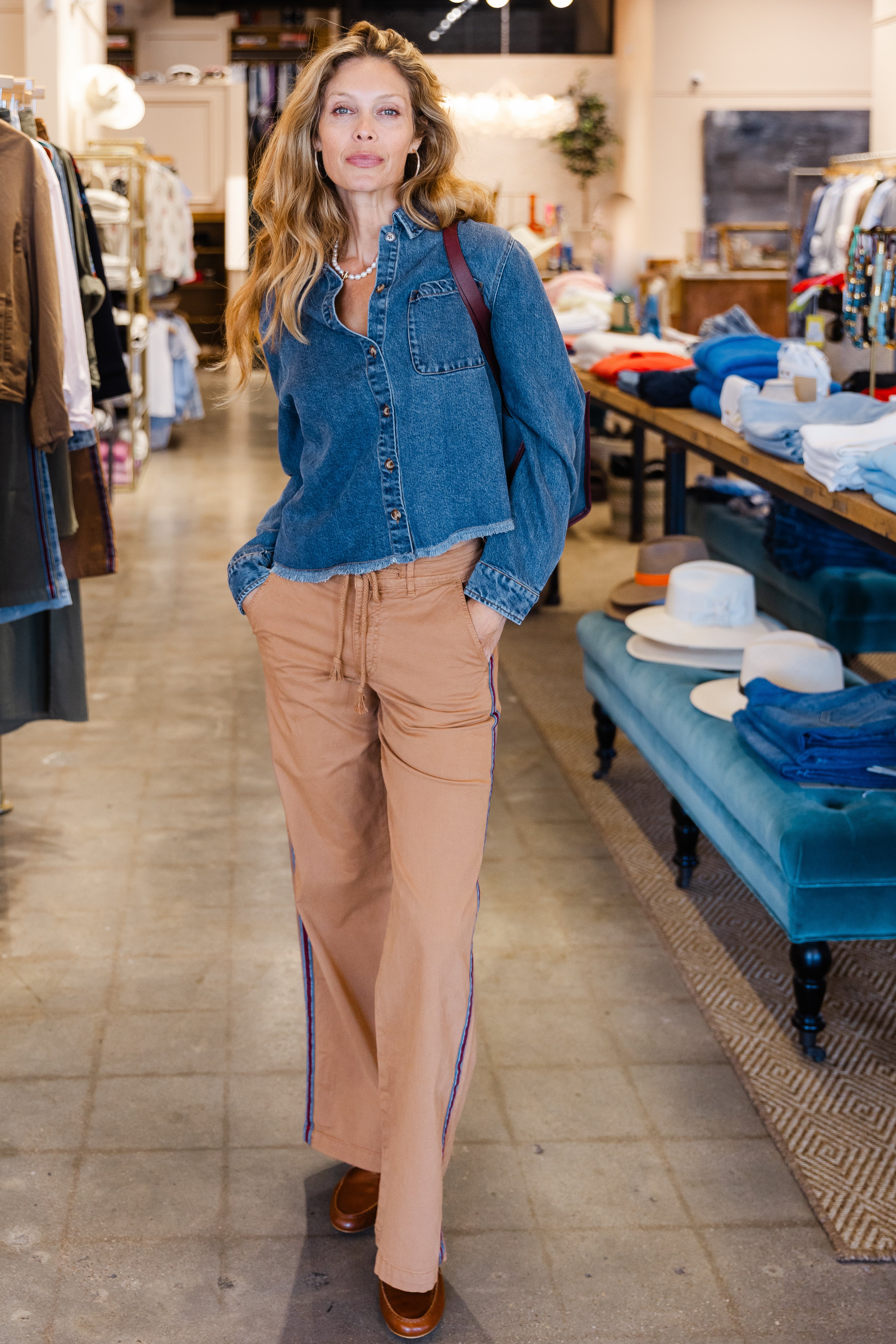 Bradshaw Pant - Dark Honey
