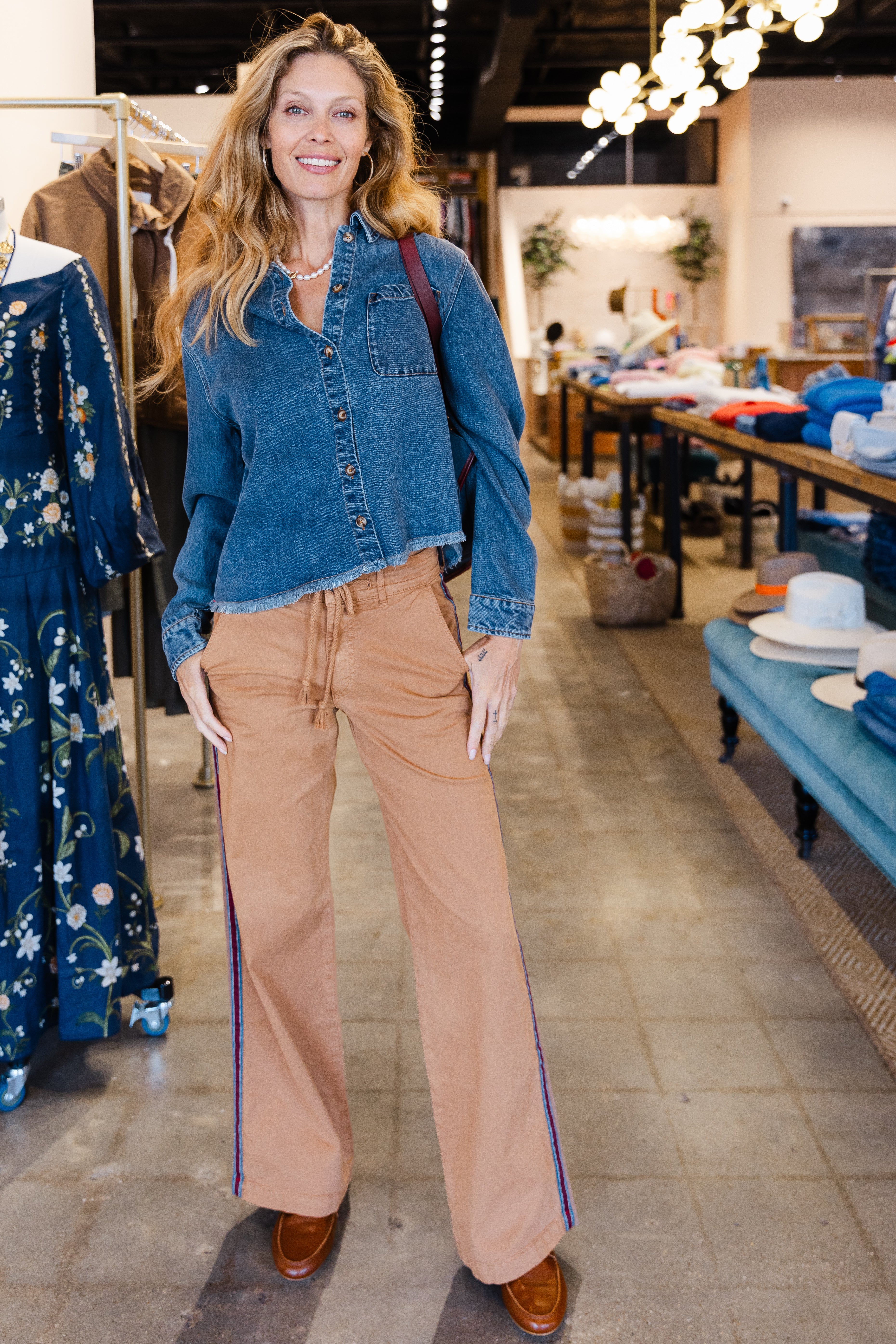Bradshaw Pant - Dark Honey