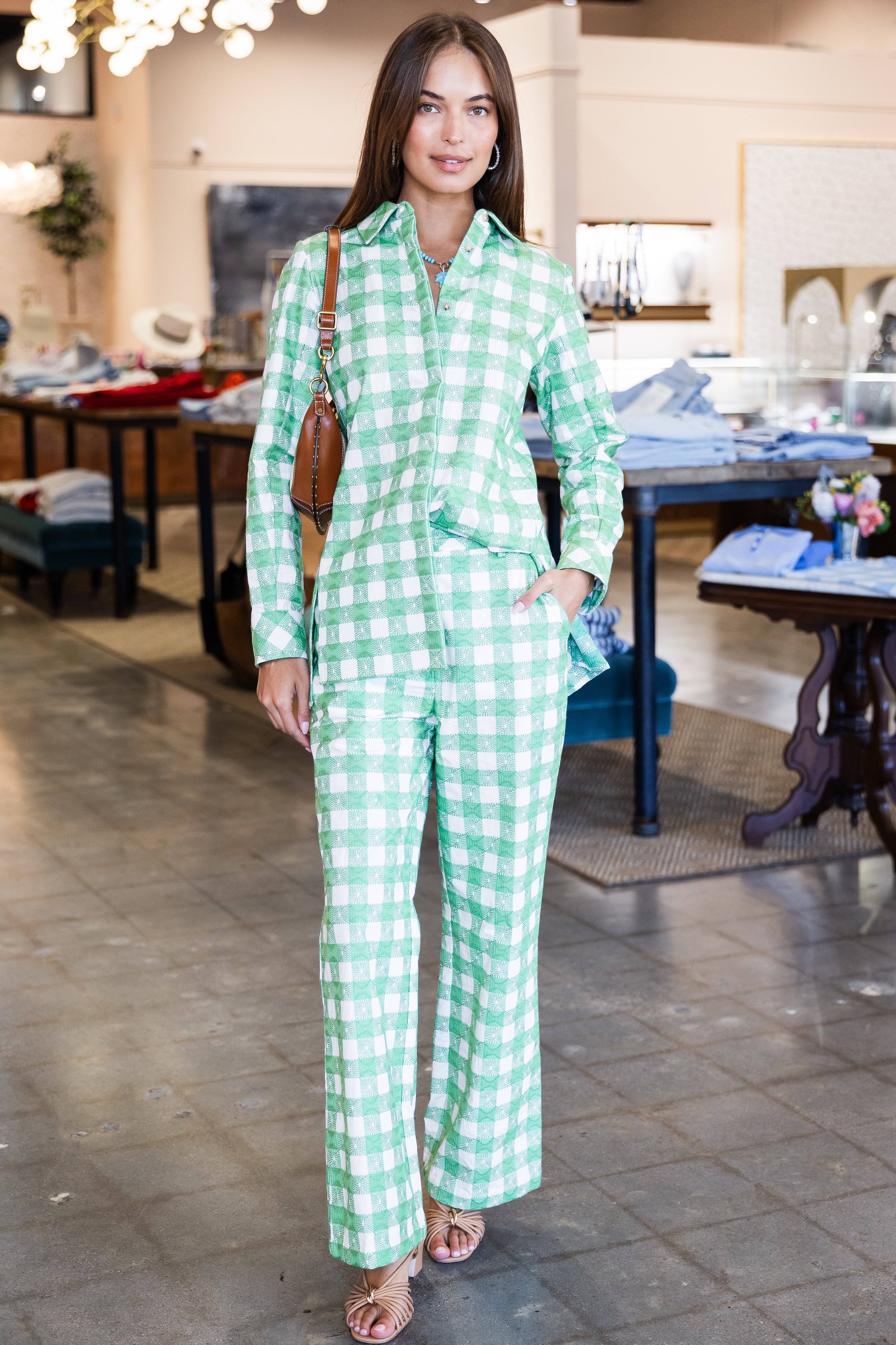 Easy Does It Pant - Grass Green