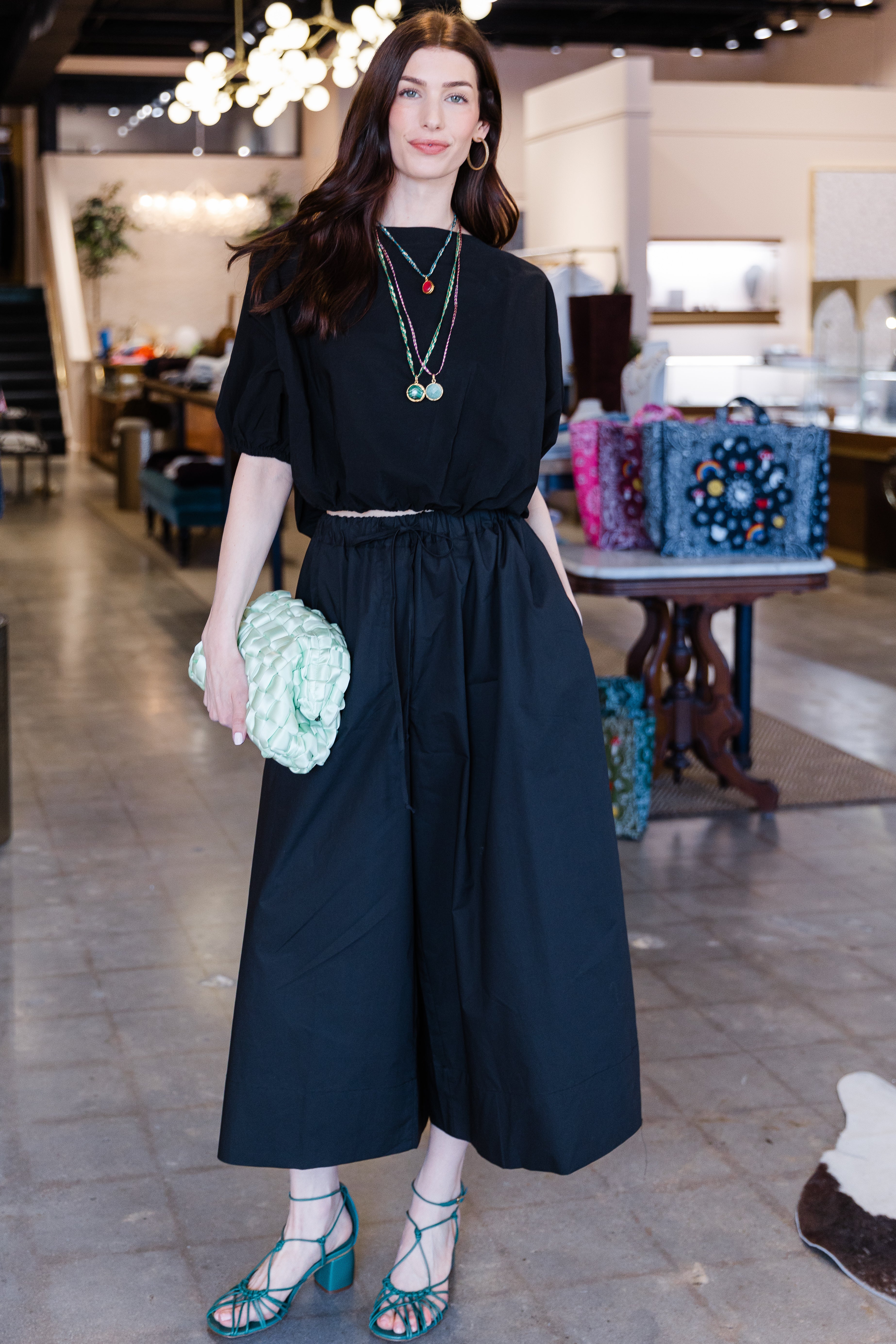 The Palazzo Pant - Black