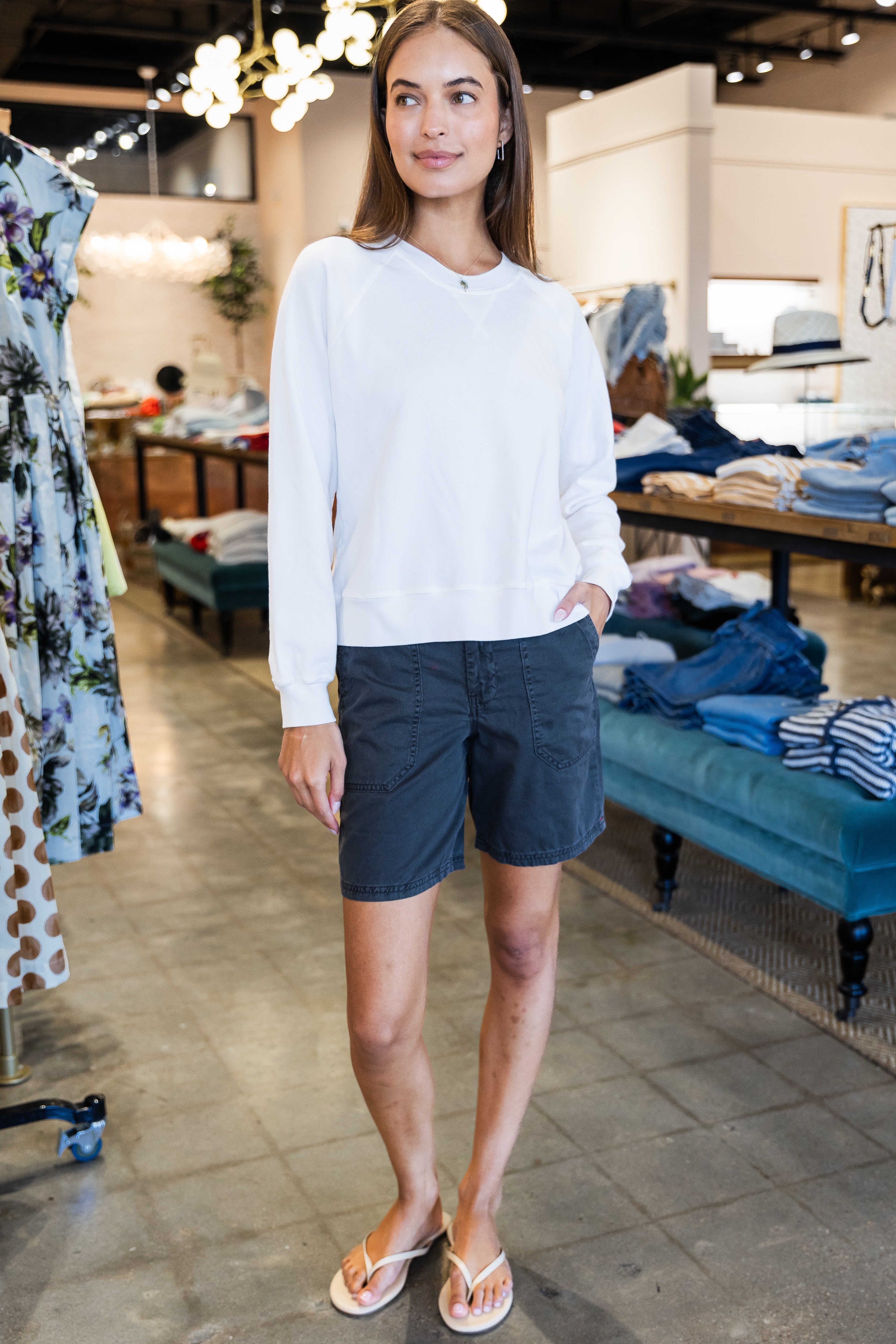 Marathon Sweatshirt - White