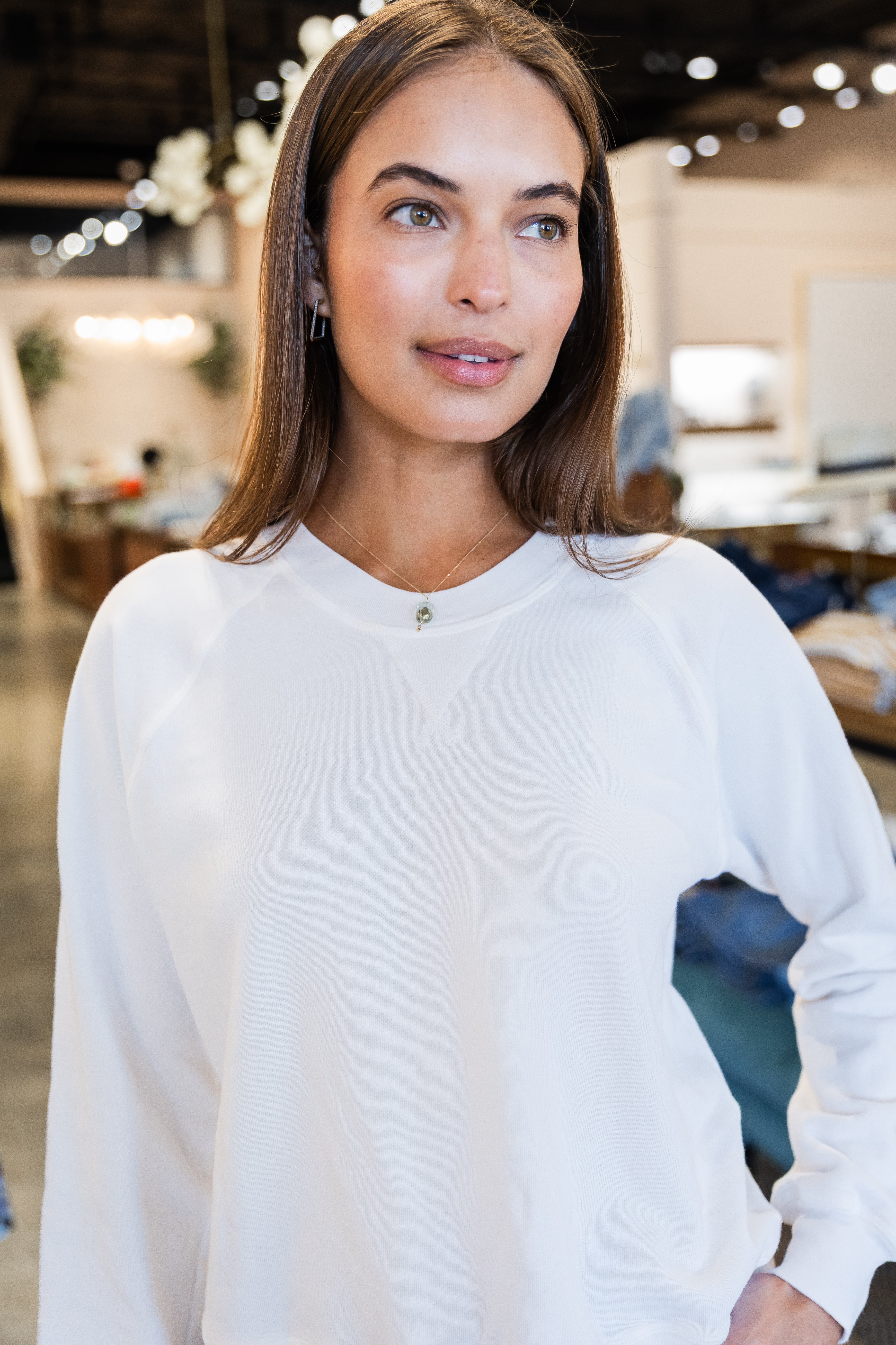 Marathon Sweatshirt - White