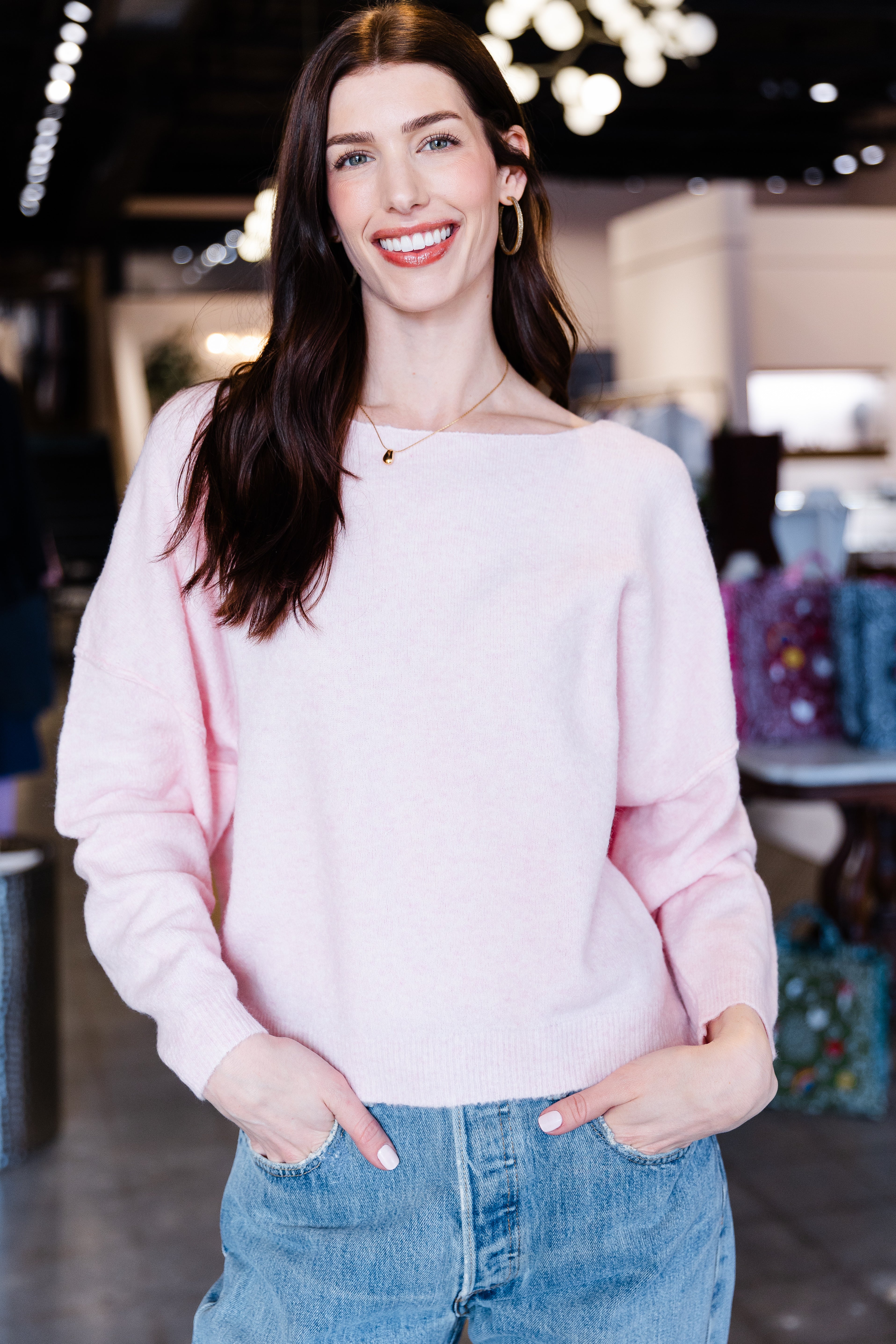 Damsville 22 Sweater - Dragee Chine