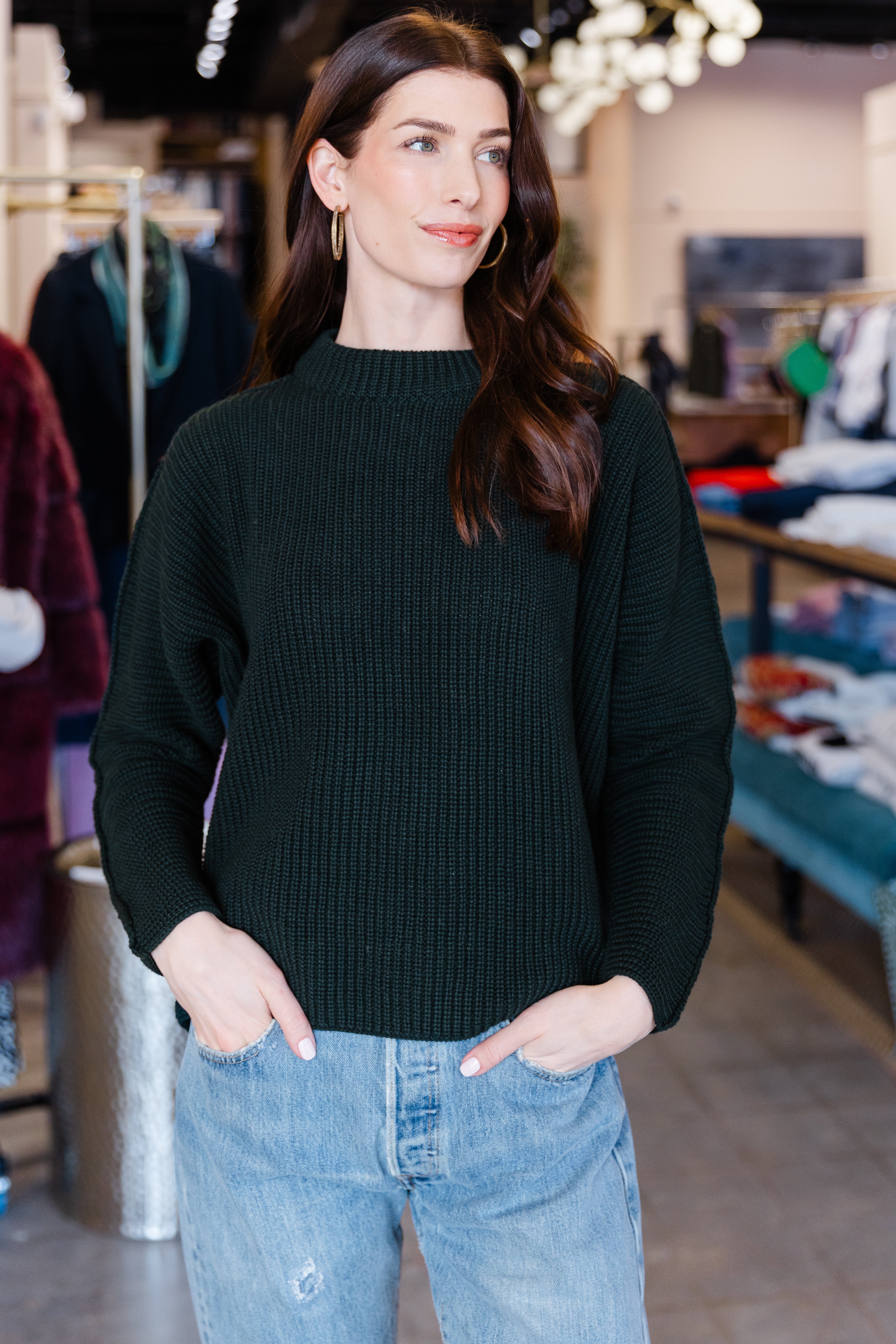 Montecito Sweater - British Racing Green