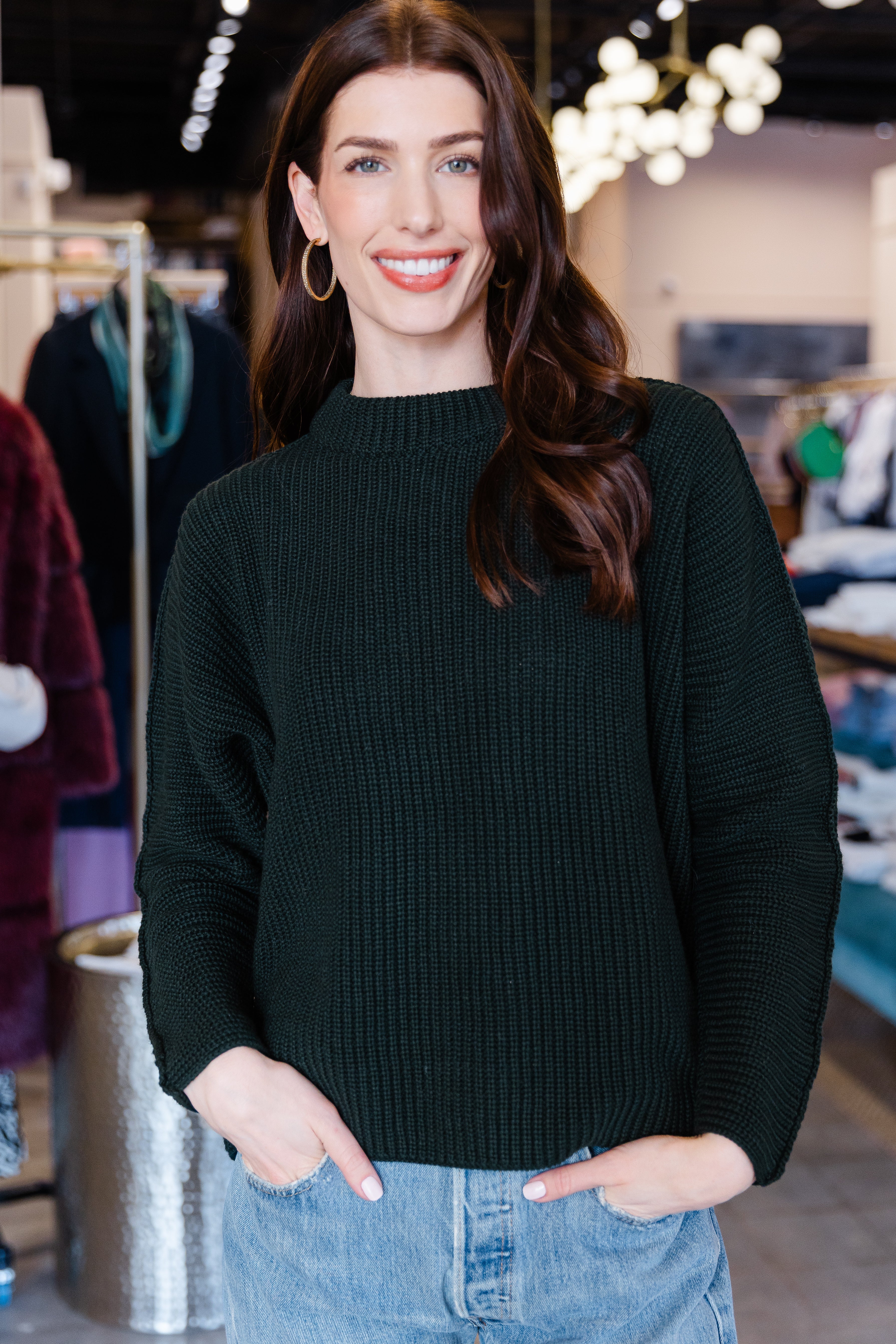 Montecito Sweater - British Racing Green