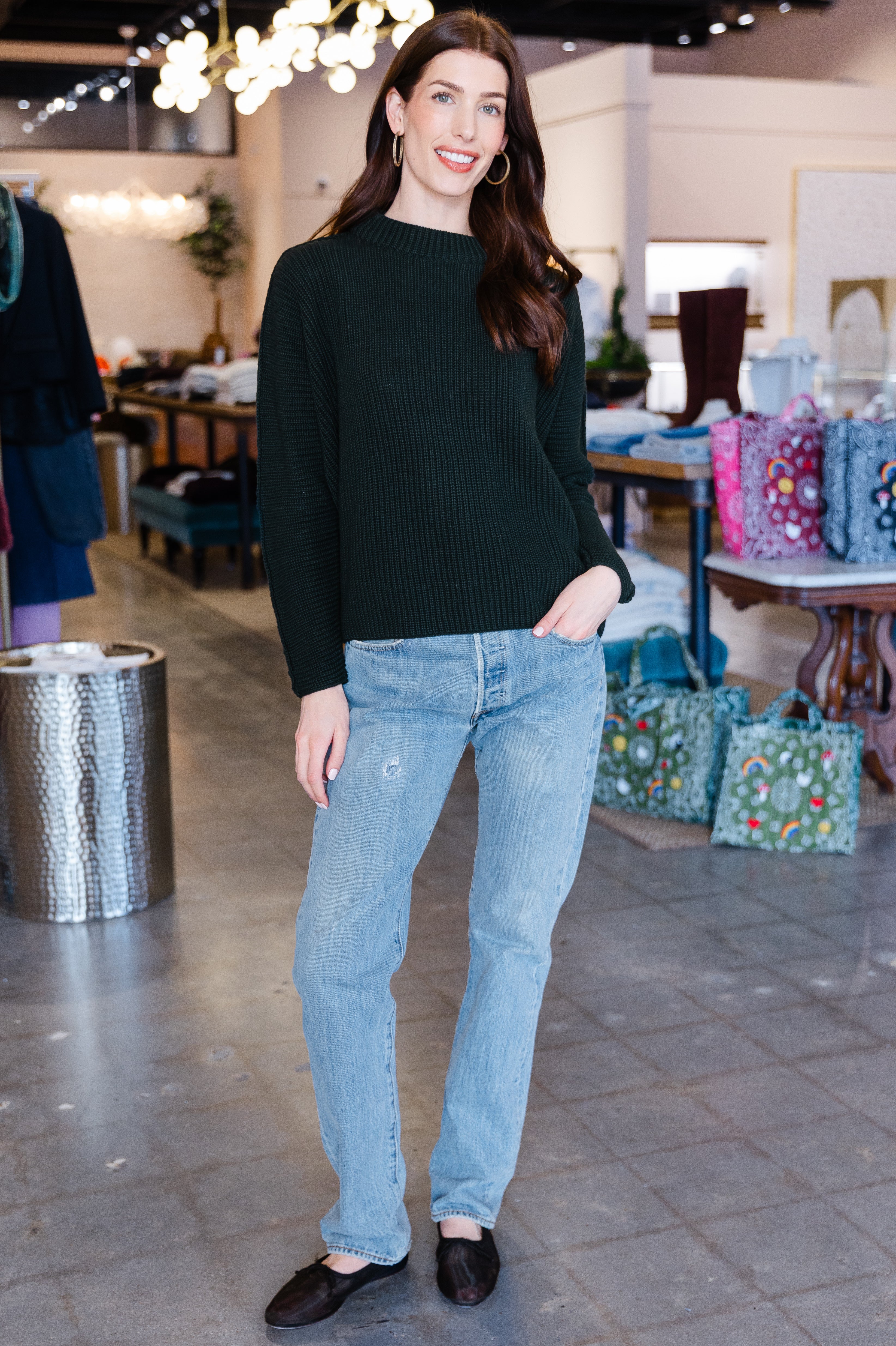 Montecito Sweater - British Racing Green