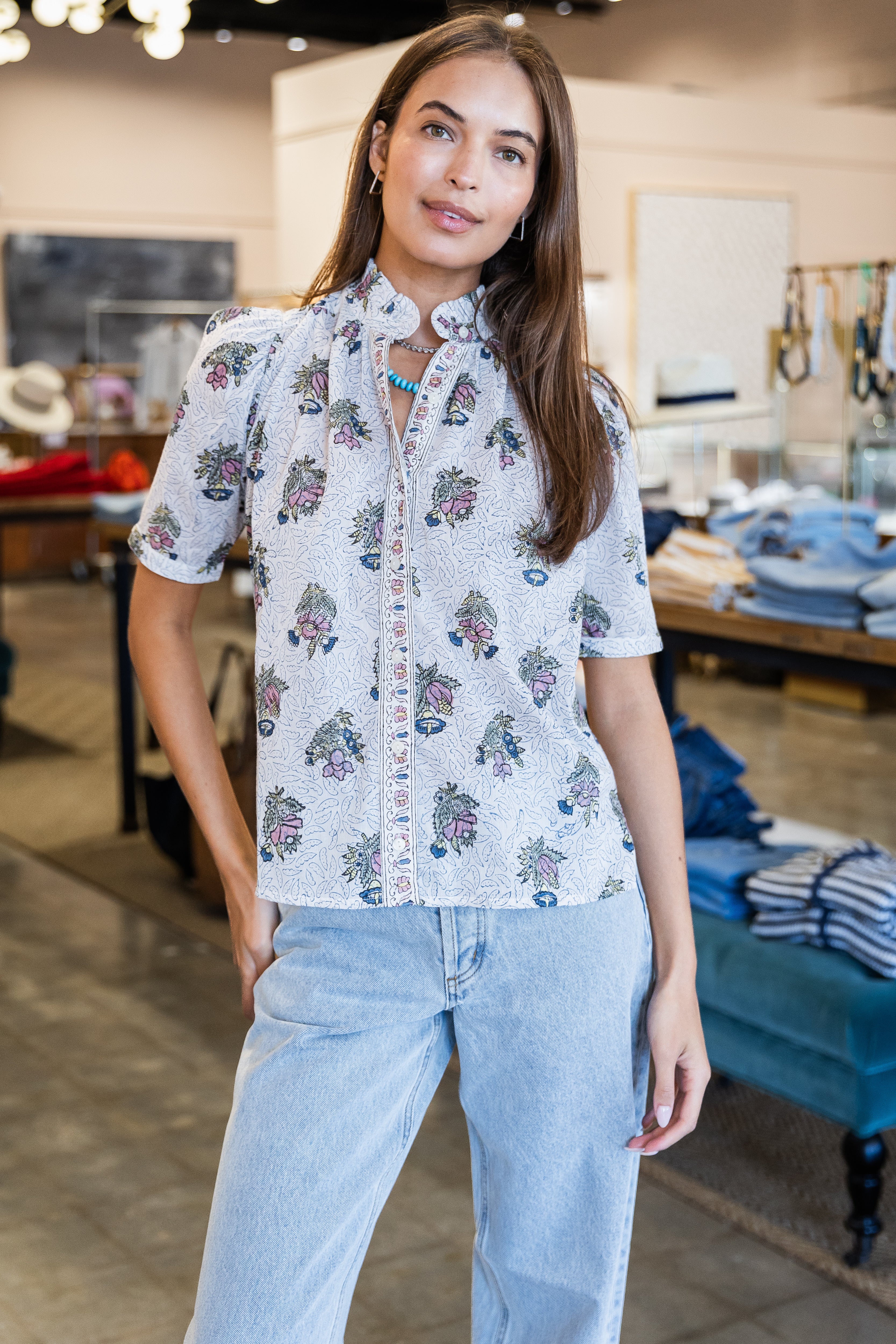 Winnie Mist Quatre Shirt- Off White