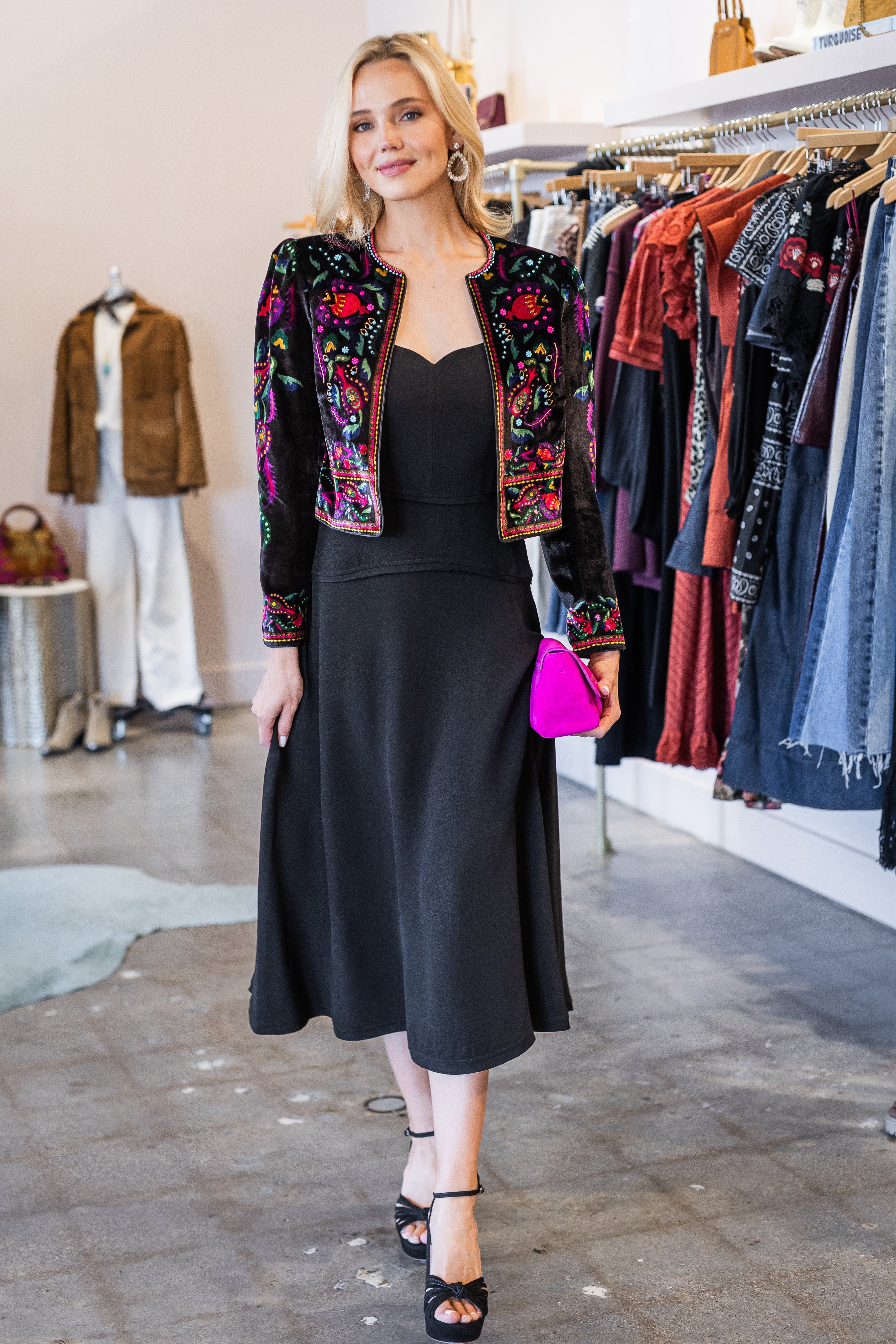 Vika-C Jacket - Budapest Garden