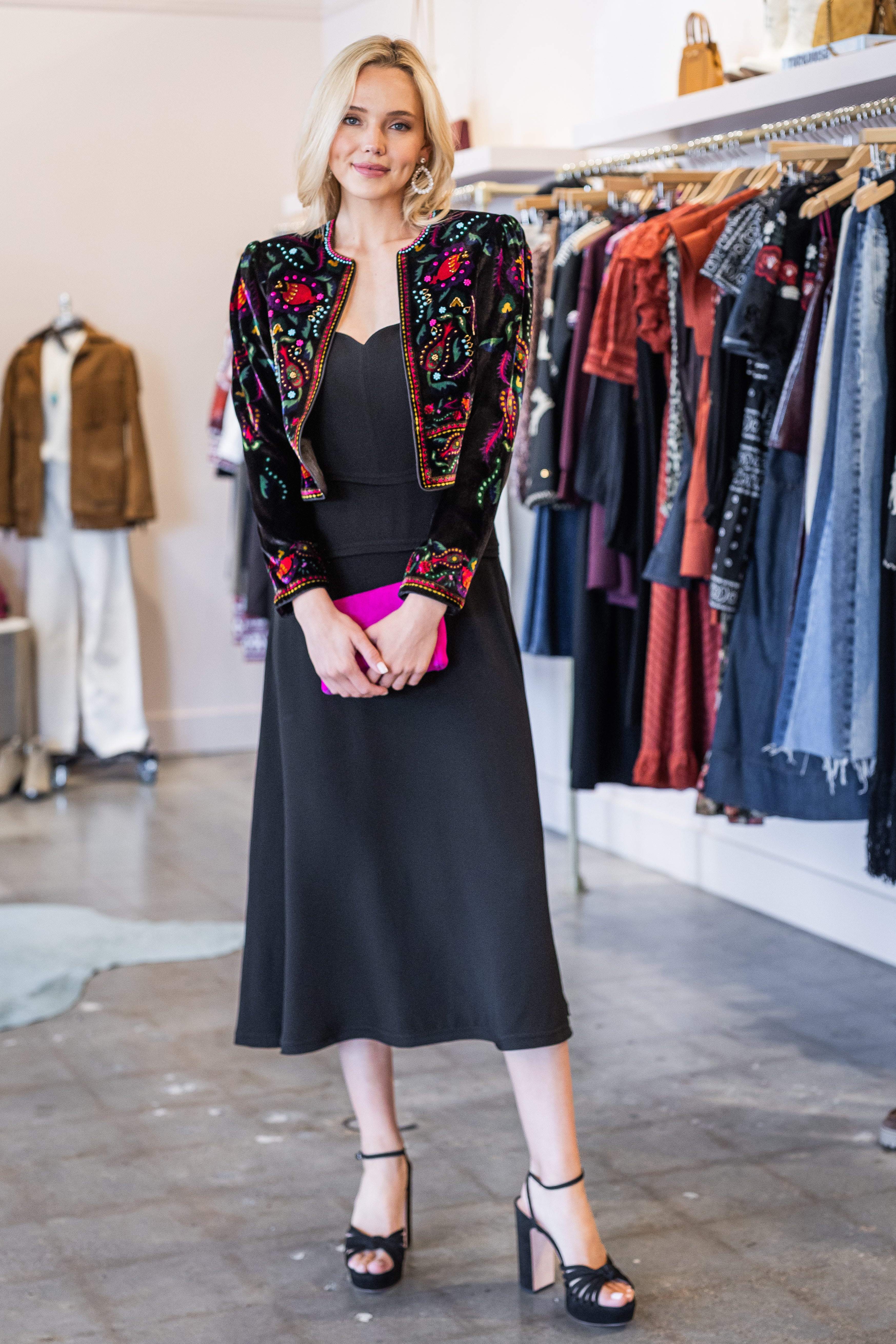 Vika-C Jacket - Budapest Garden