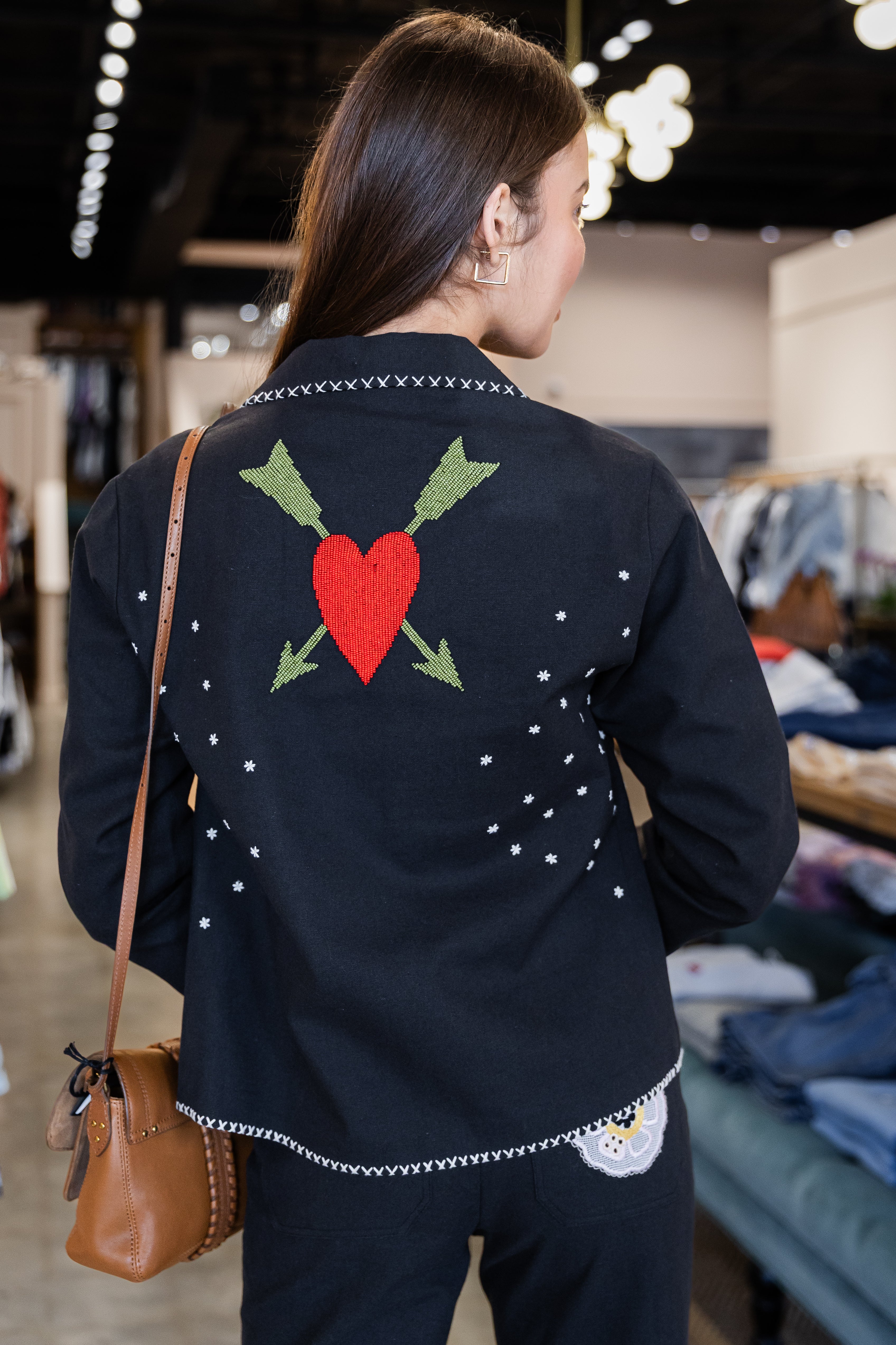 Francis Fete Mare Jacket- Black
