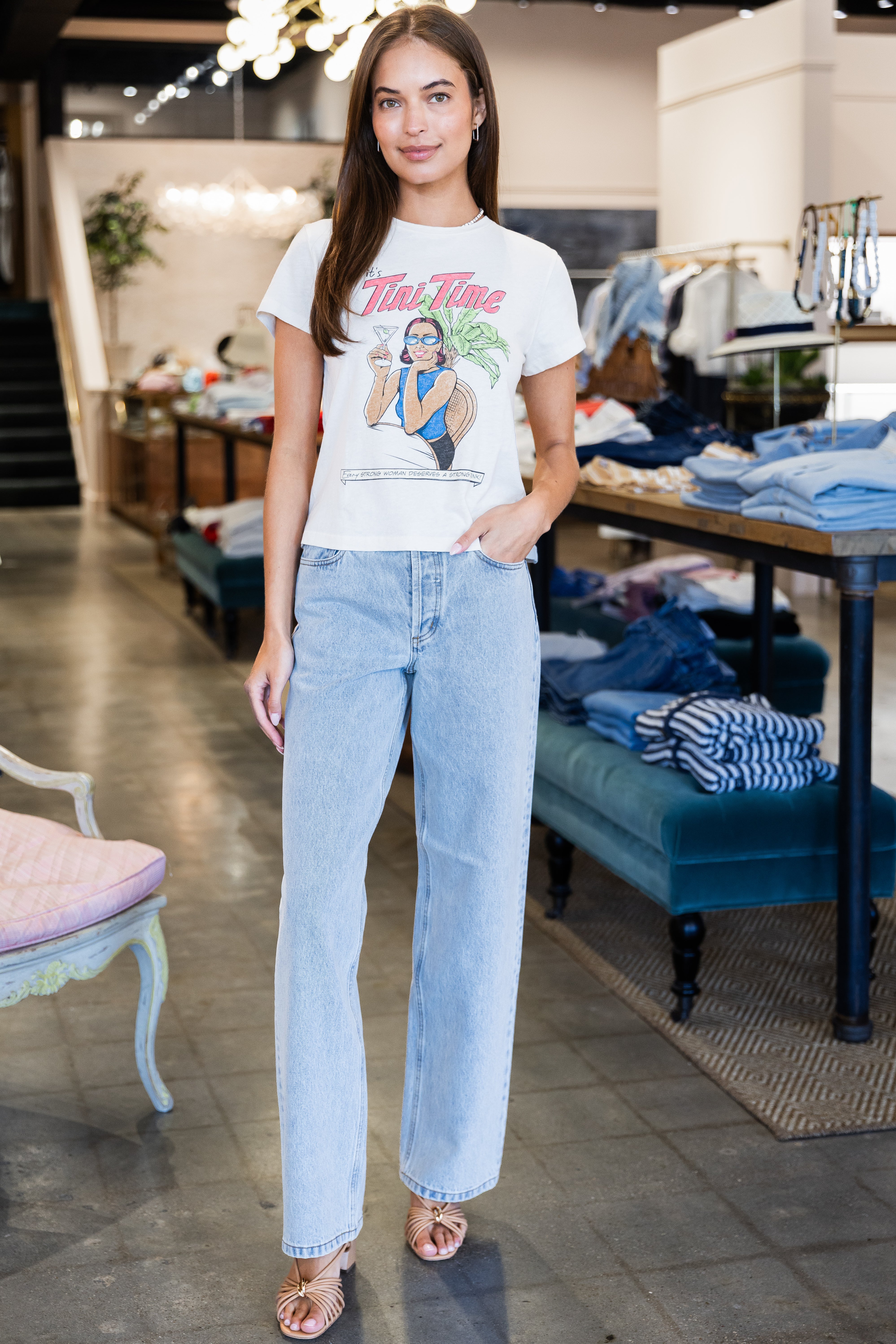 Classic Tee Tini Time - Vintage White