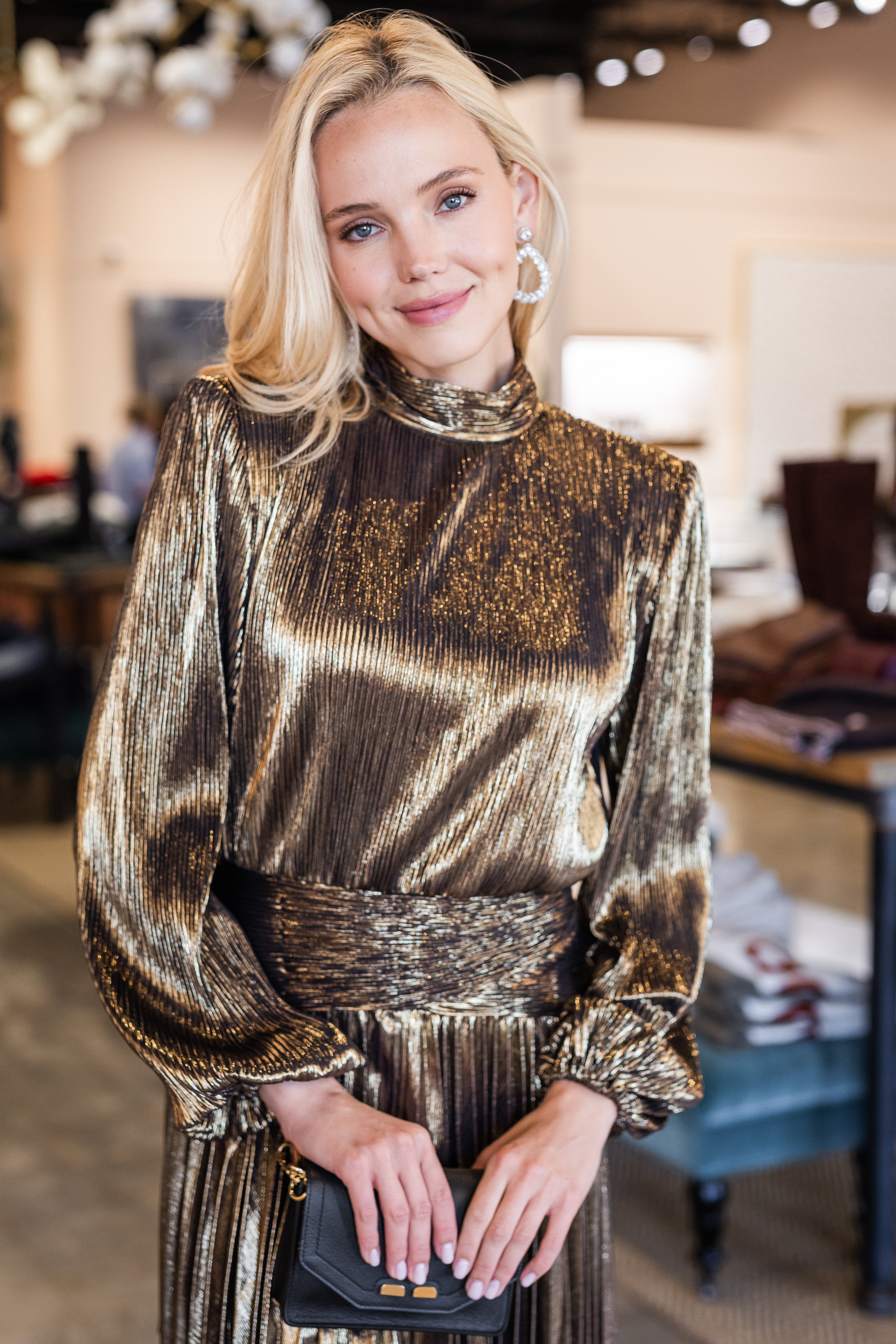 Freja Dress - Antique Gold