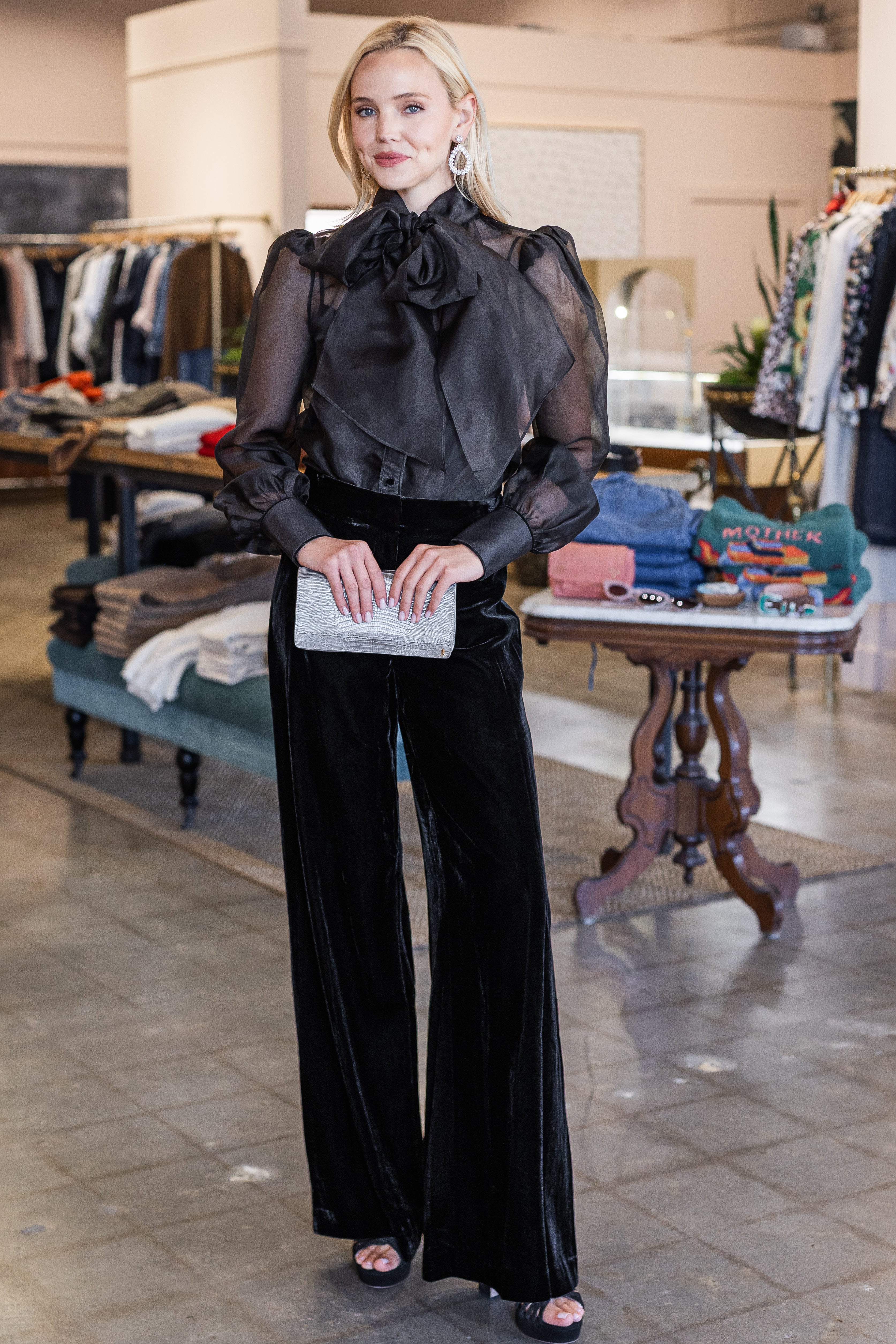 Vivia Blouse - Black