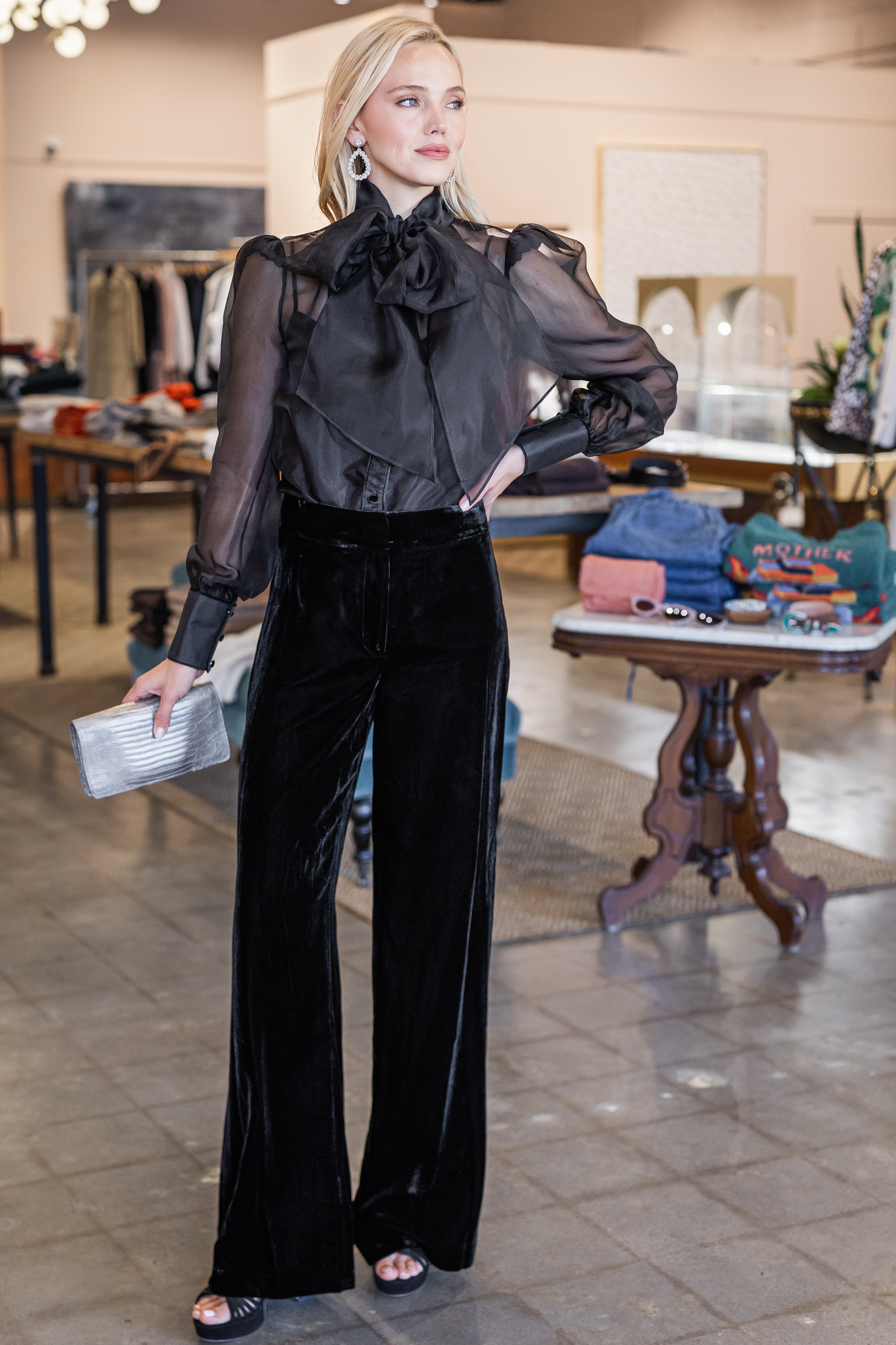 Vivia Blouse - Black