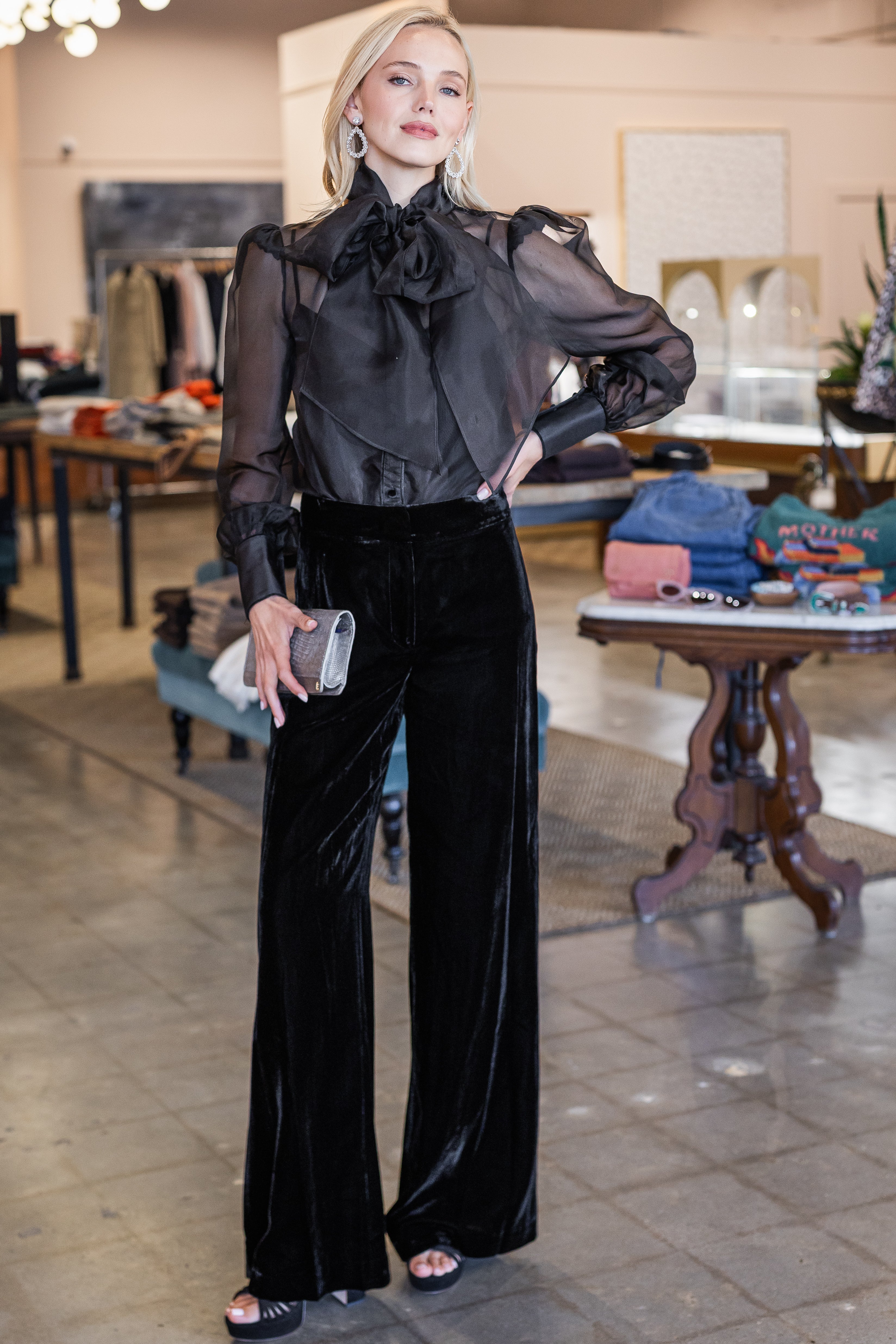 Vivia Blouse - Black