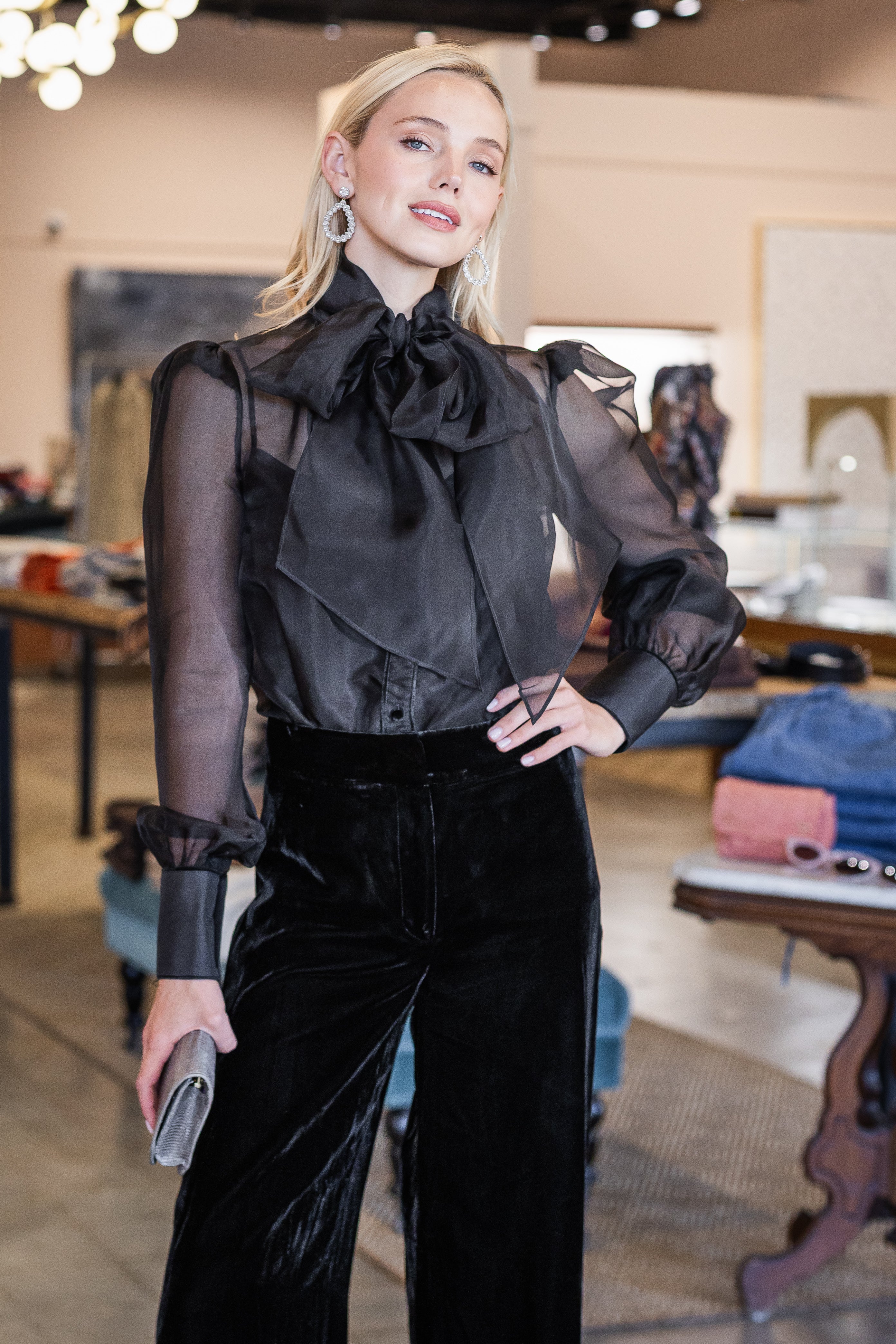 Vivia Blouse - Black