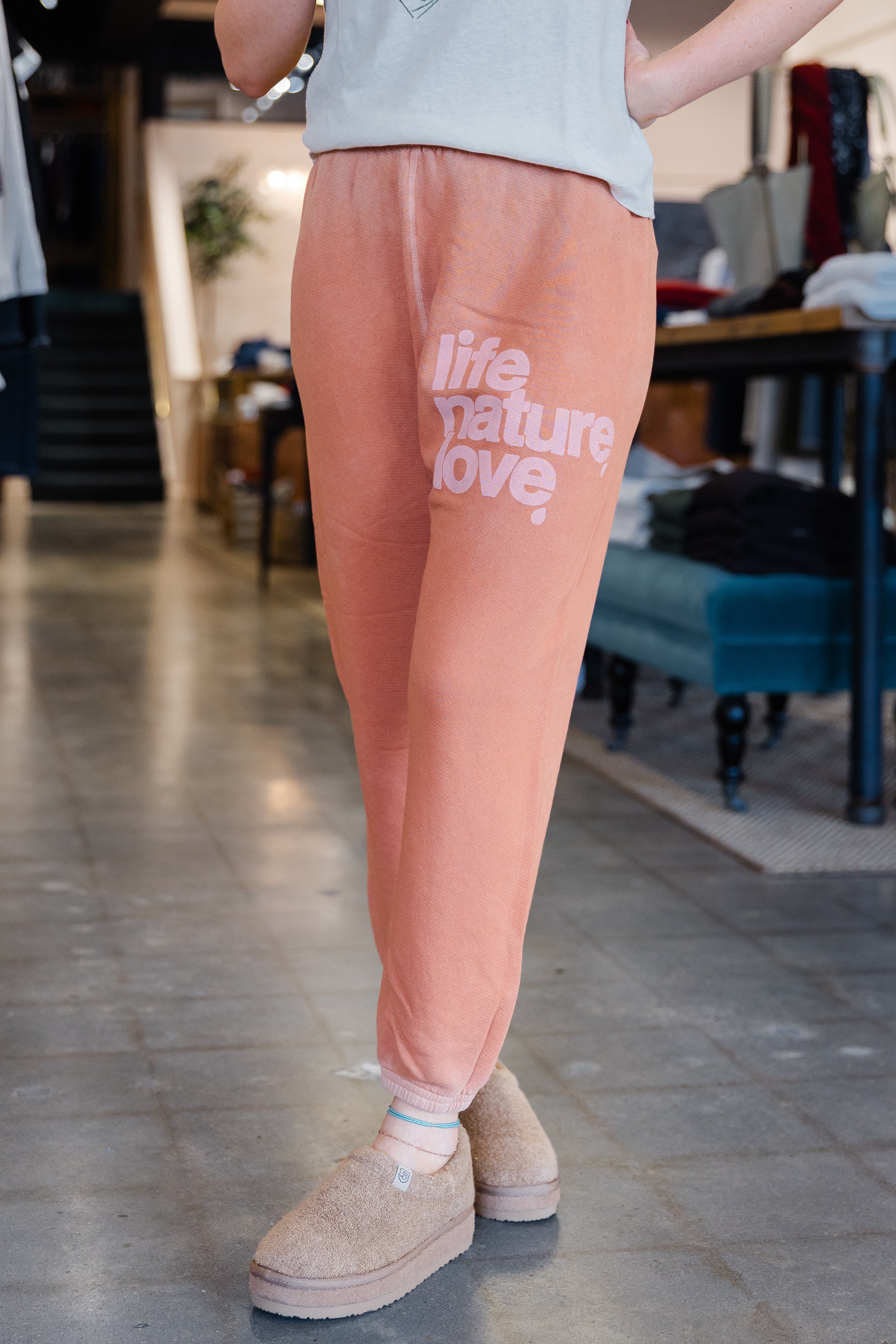 Superyumm Supervintage OG Sweatpant- Grapefruit Powder