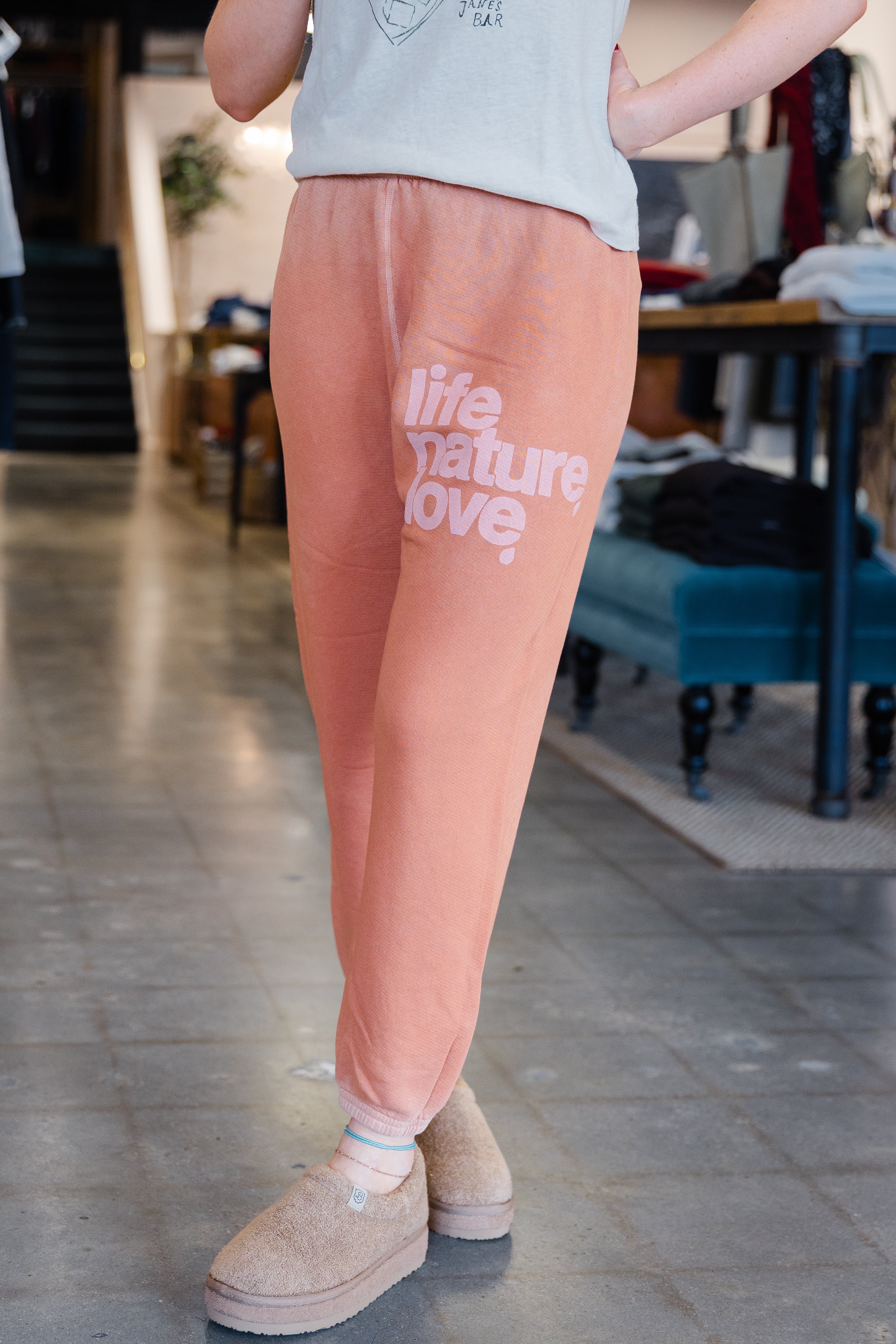 Superyumm Supervintage OG Sweatpant- Grapefruit Powder