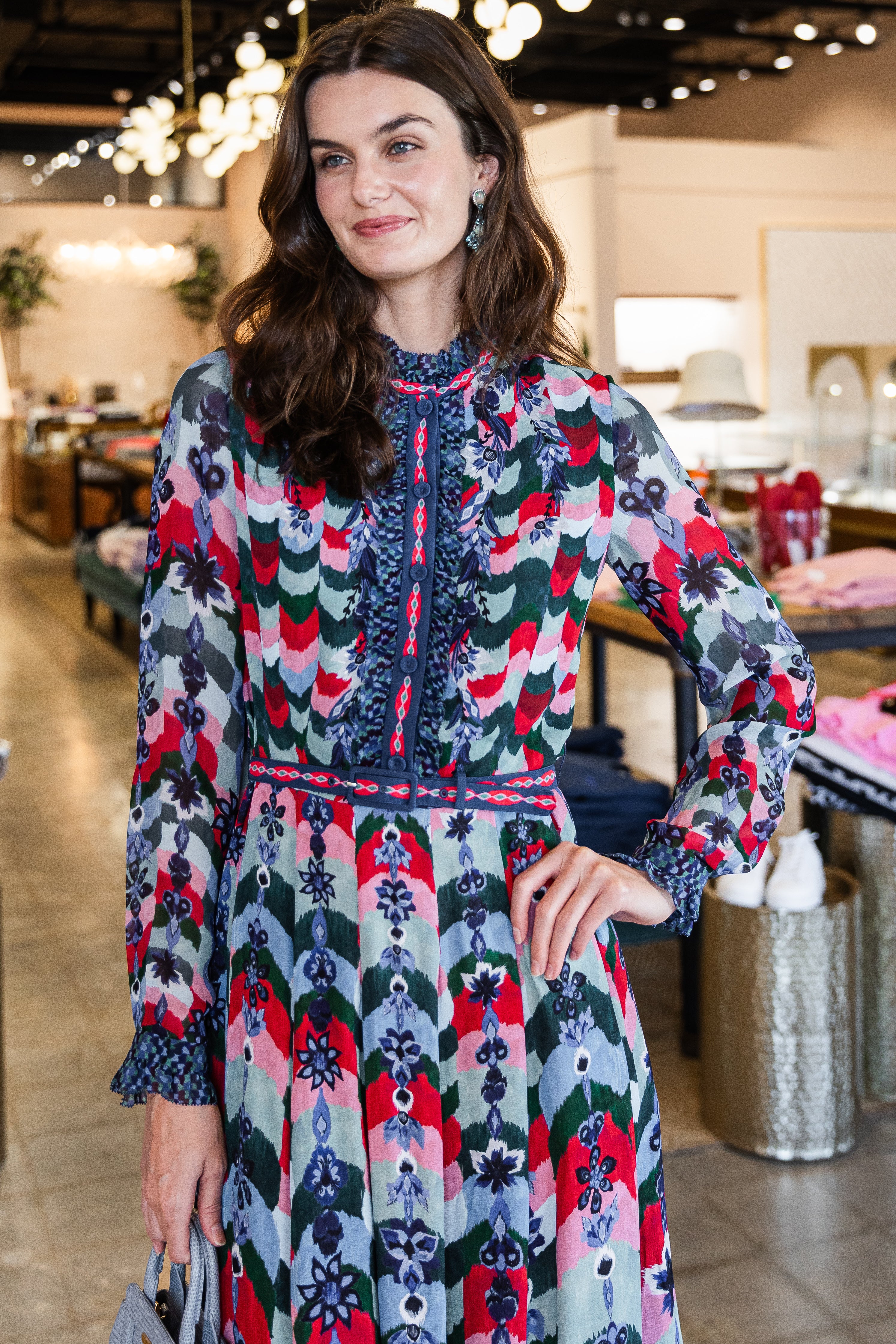 Emilia Dress - Hortus Wave