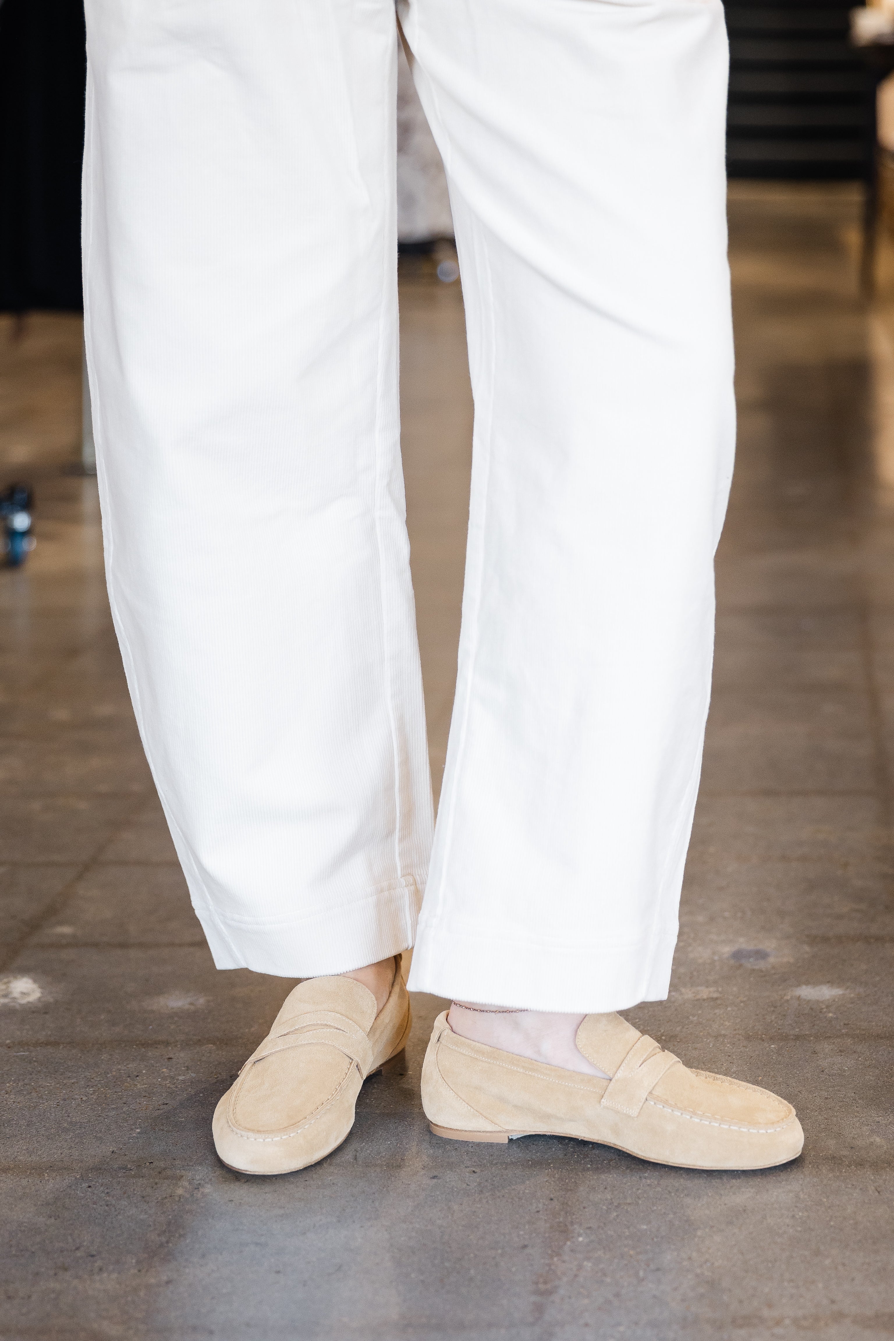 The Unlined Penny Loafer - Ambra