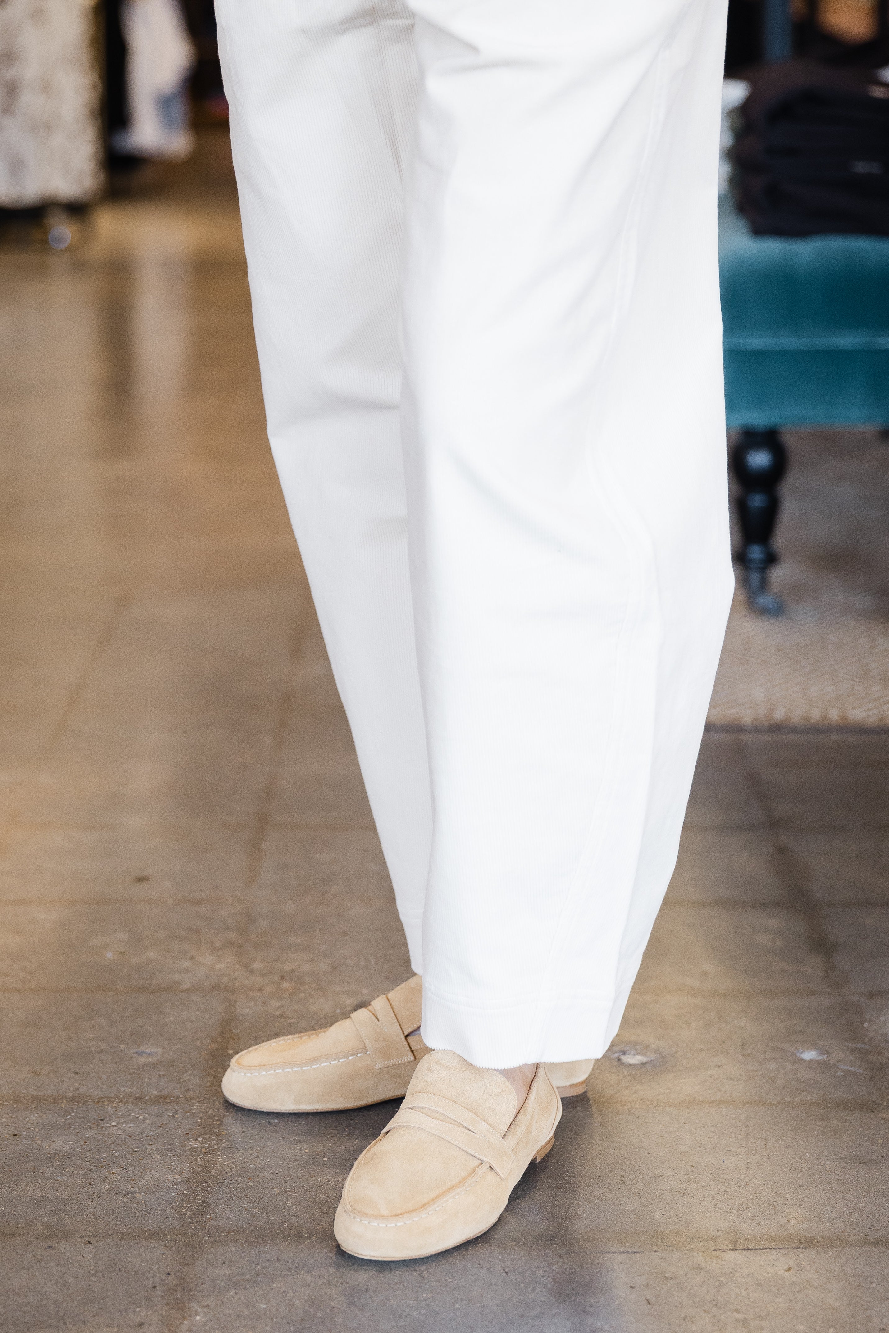 The Unlined Penny Loafer - Ambra