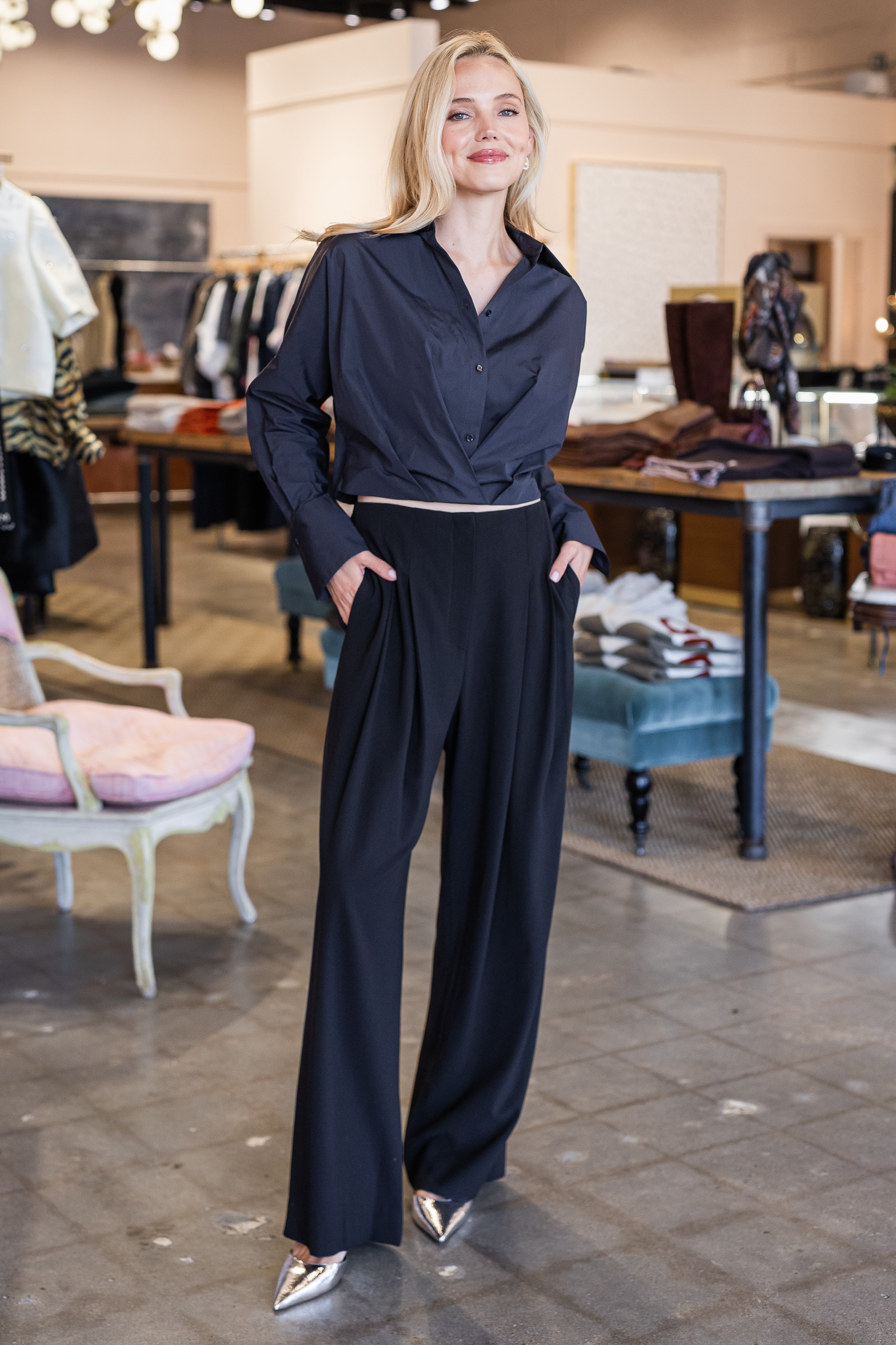 Carries Trouser - Midnight