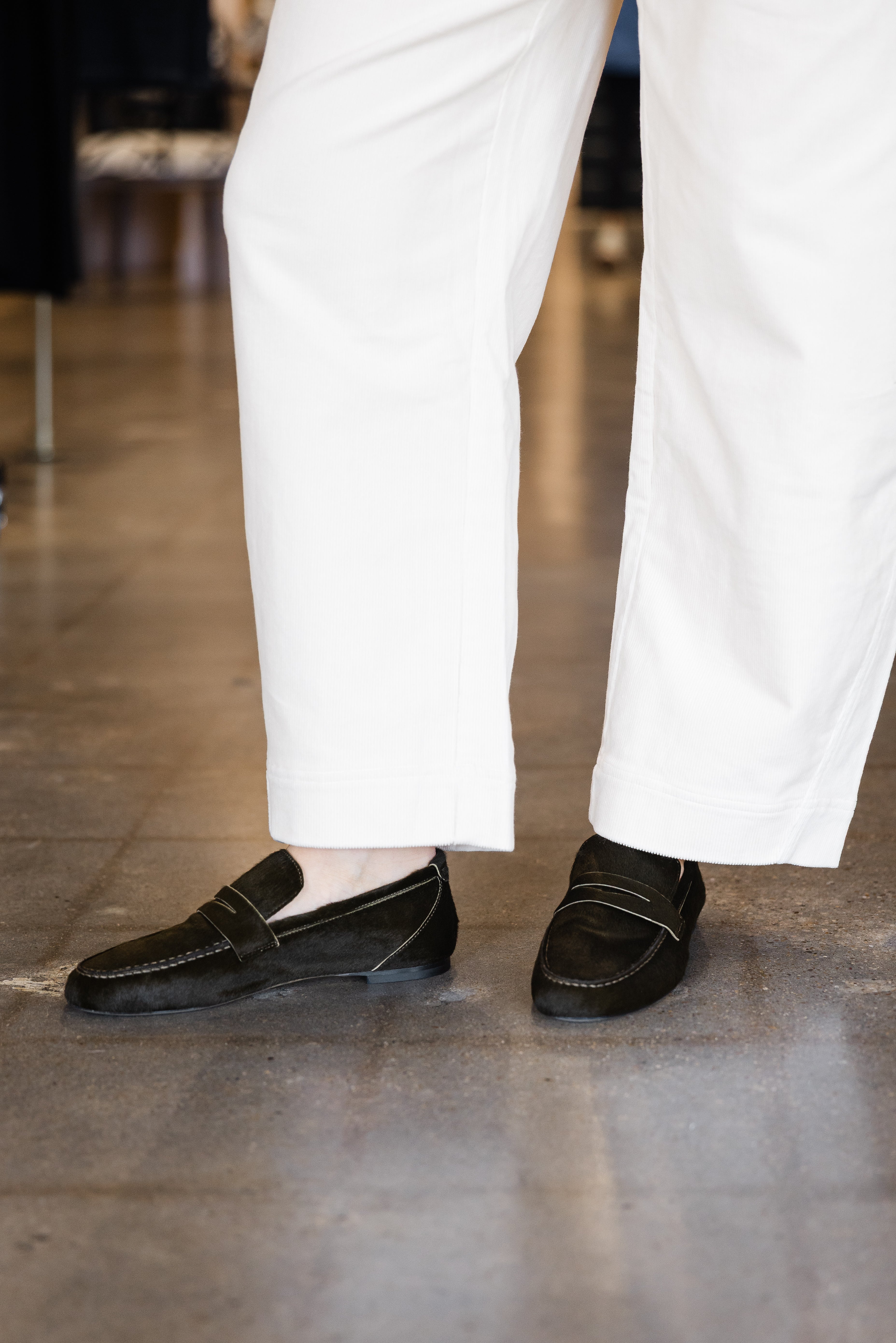 The Penny Loafer - Moss