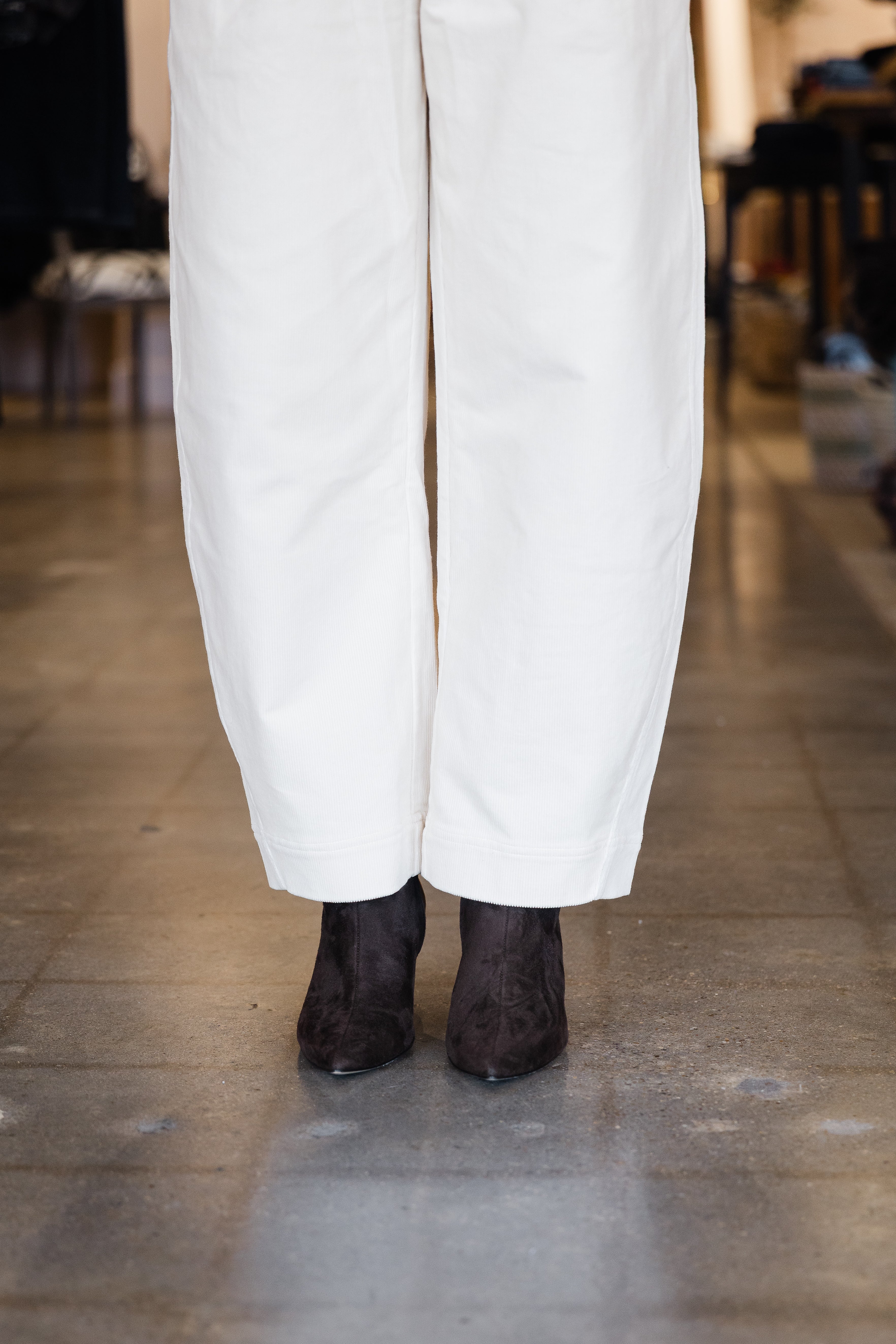 The Seamed Stilleto Boot - Deep Espresso