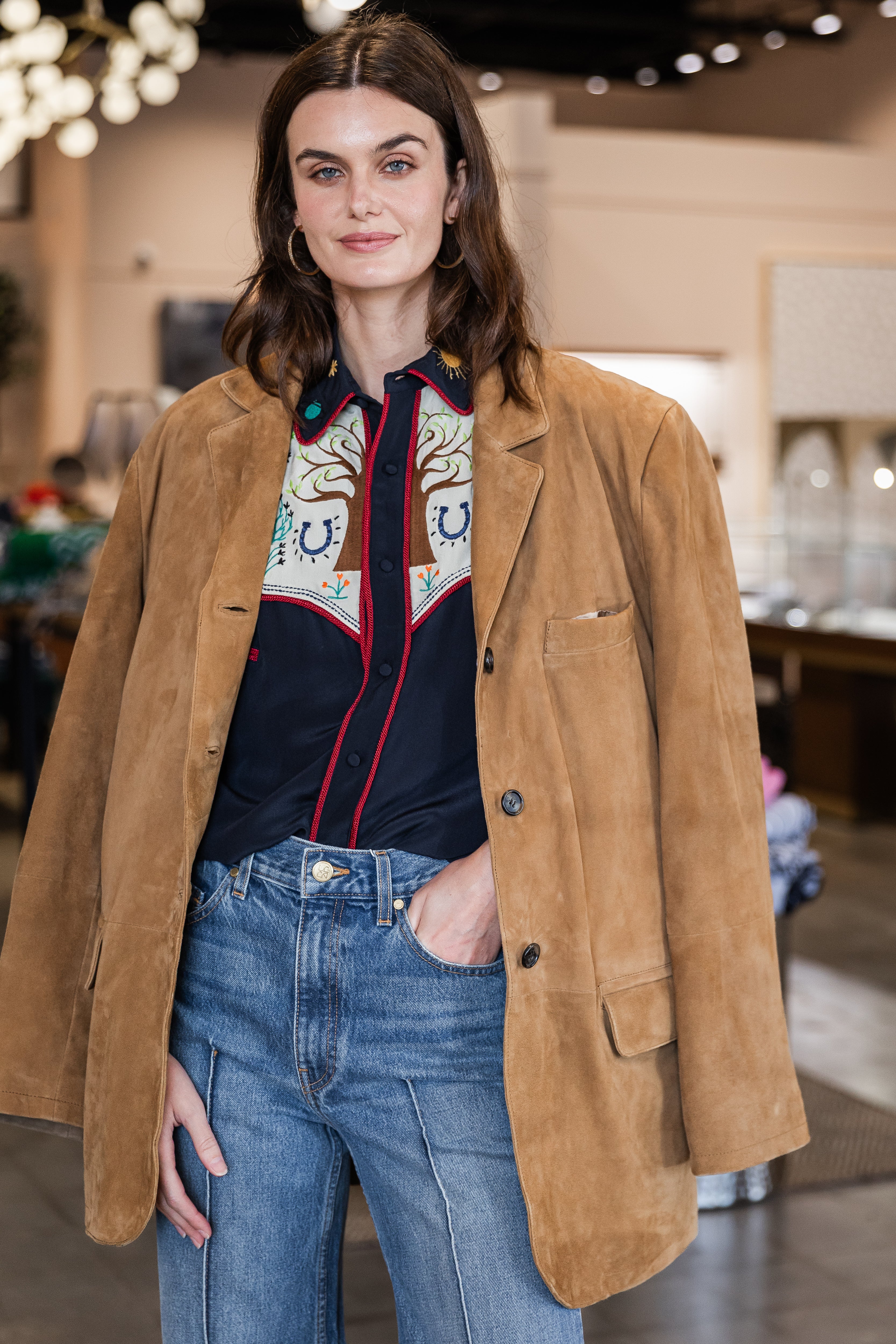 Suede Weekend Jacket - Fawn