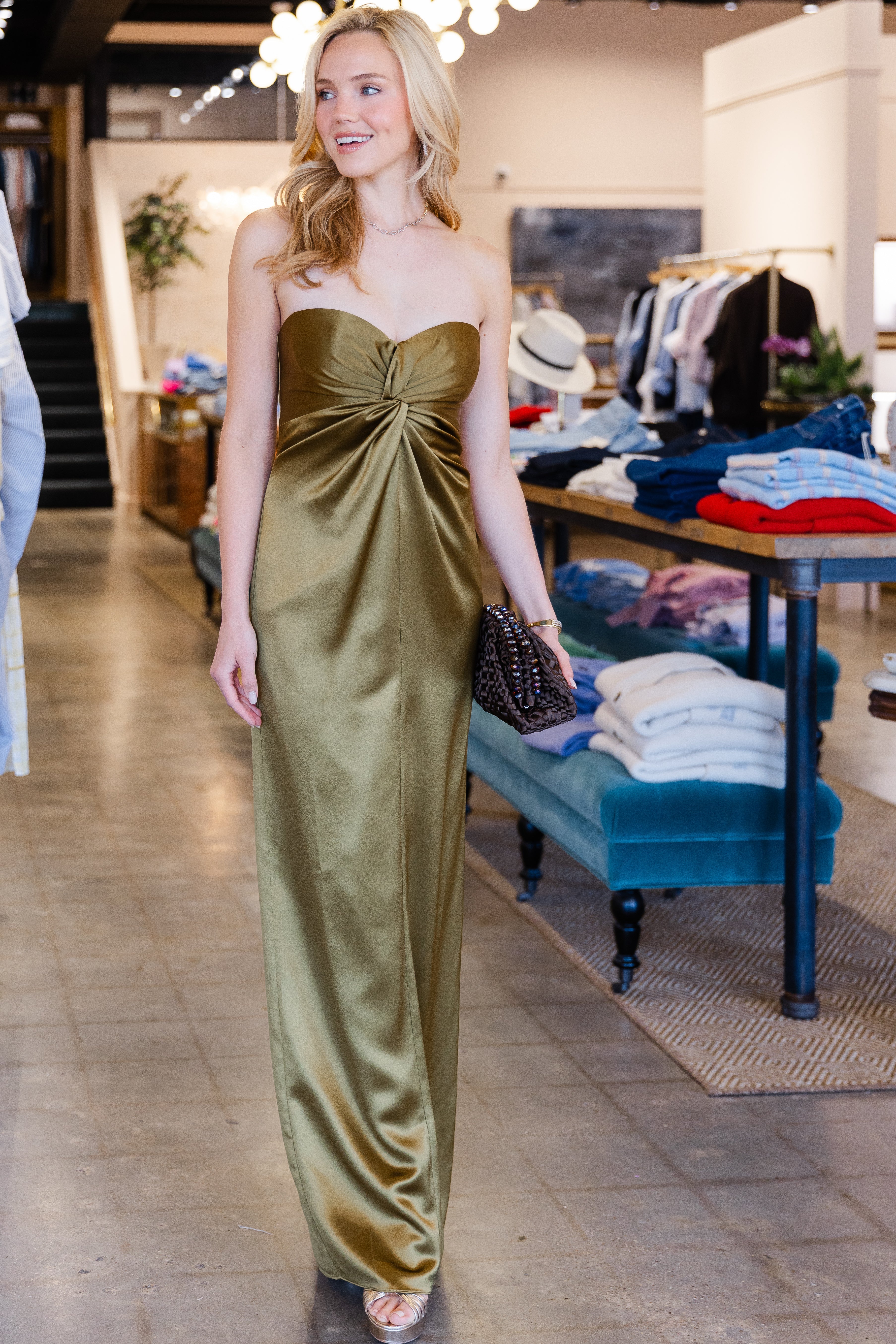 Olivine Dress - Ochre