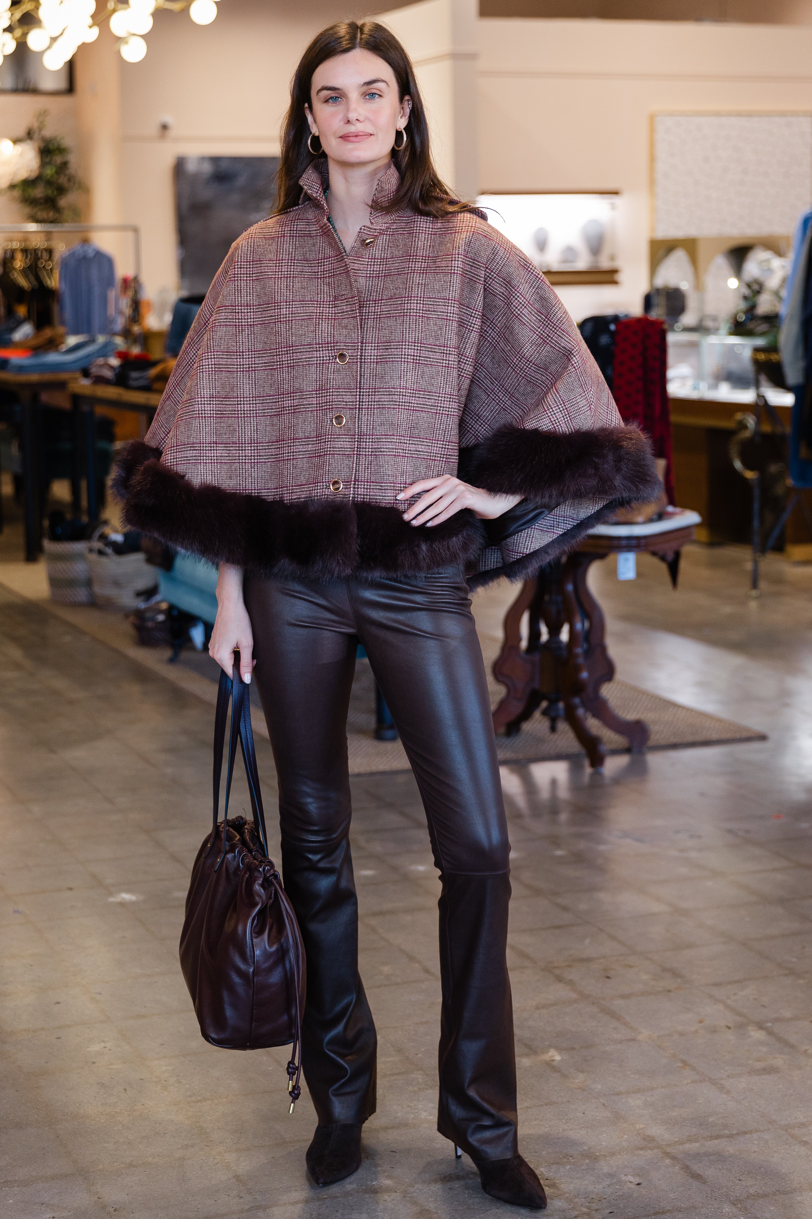 Salinas Cape - Heritage Plaid